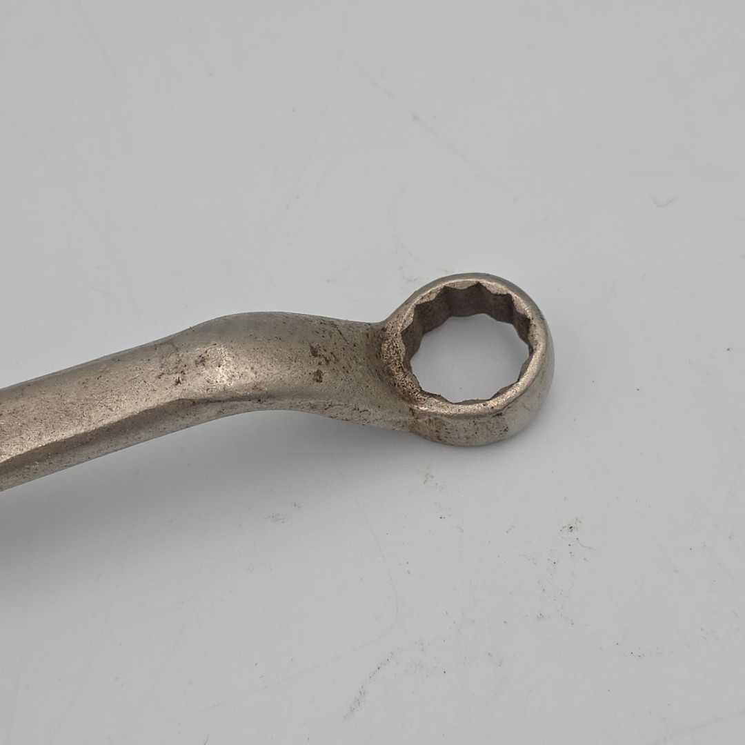 Armstrong 5/8″ X 11/16″ 12 Point Deep Offset Box Wrench Armaloy No. 8727-A USA