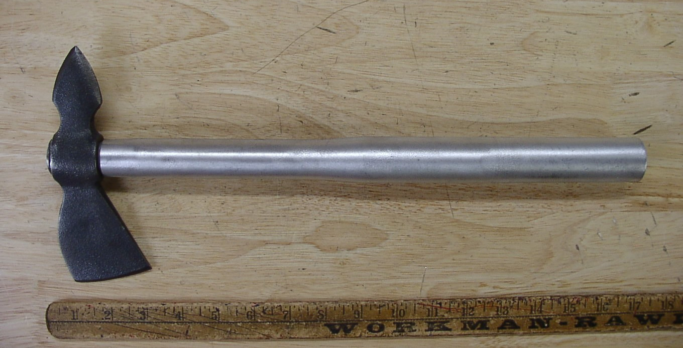 Unusual Hatchet,1lb.15oz,6-3/4″ Head,Aluminum Alloy Hollow Handle,Throwing Axe?