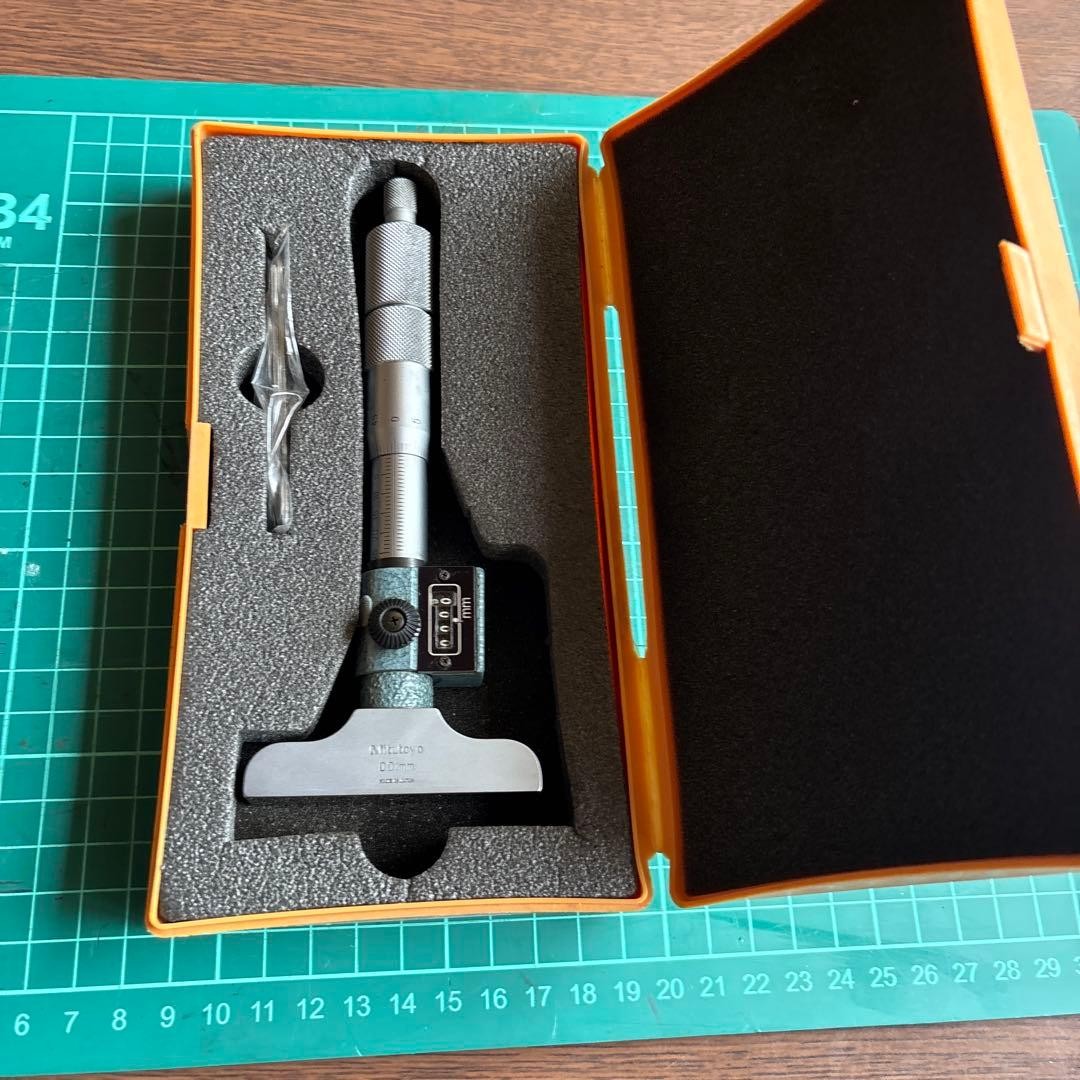 Mitutoyo Depth Micrometer 229-101 0-25Mm