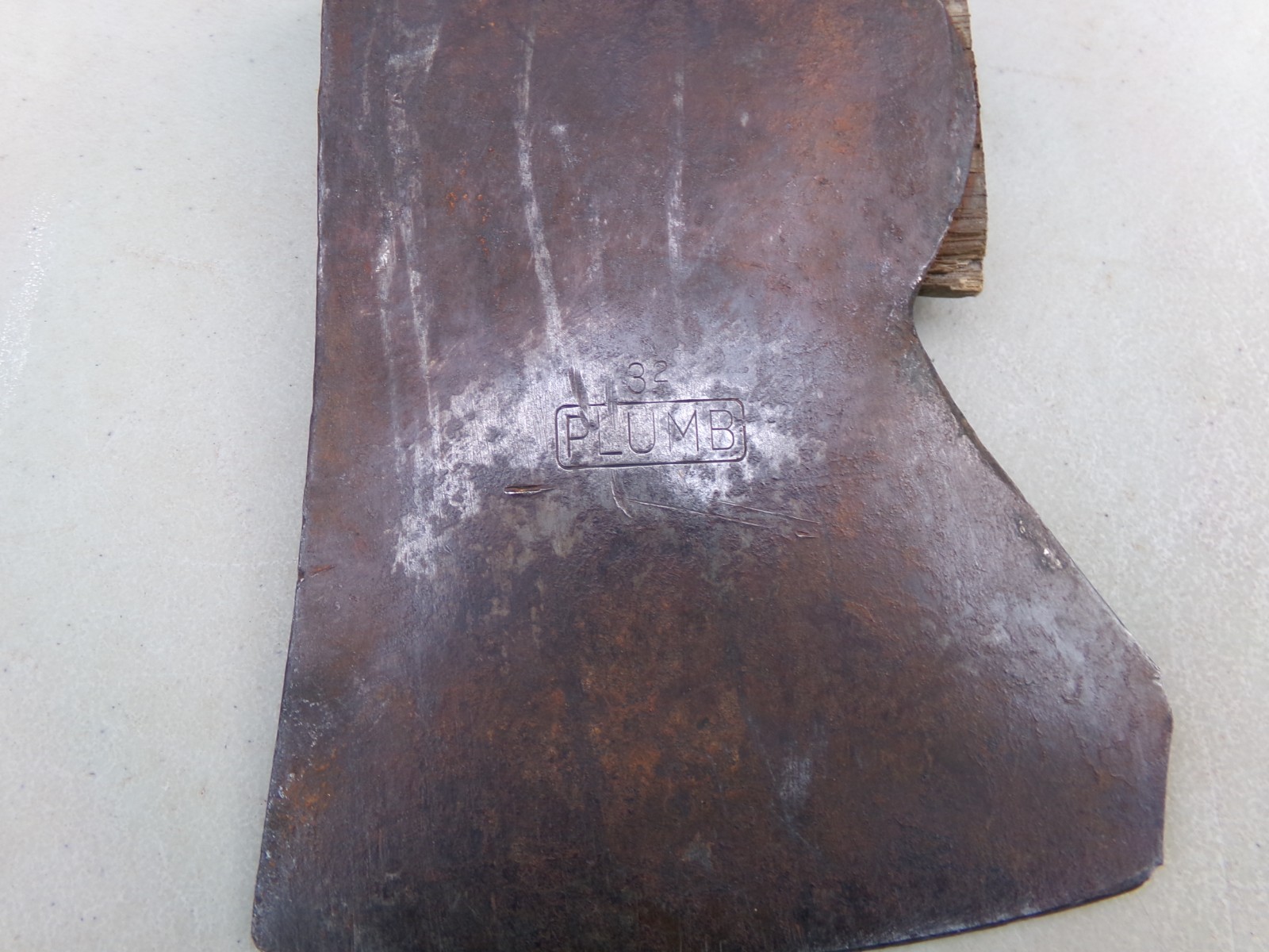 Vintage Plumb Axe Head Jersey Rockaway Style 3lbs 15oz