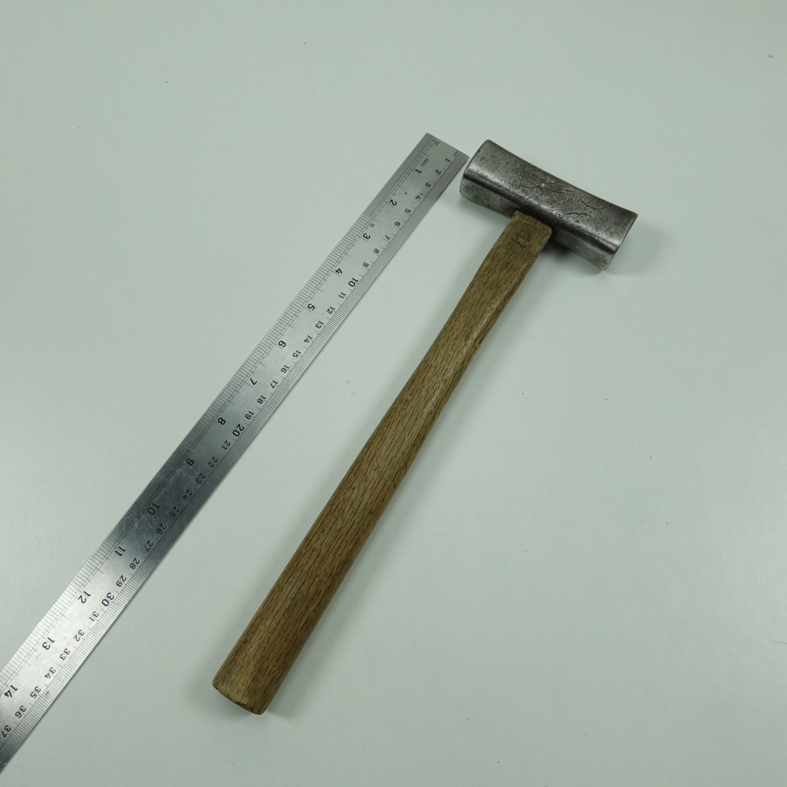 Japanese Tiger Dragon 375g Genno Hammer Wood Working Tool Japan #K552