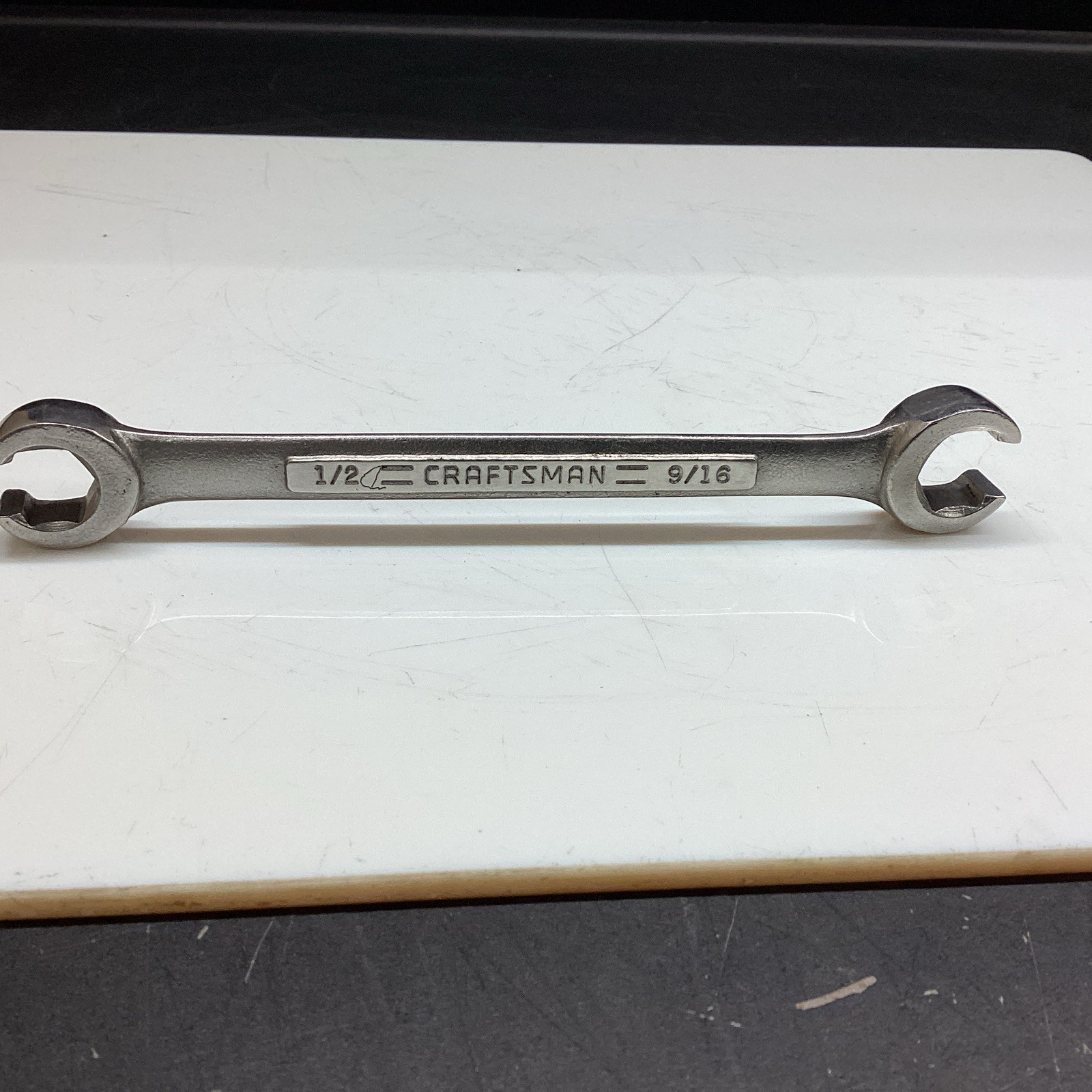 Vintage Craftsman Flare Nut Line Wrench VV 44171 1/2 And 9/16 USA Made