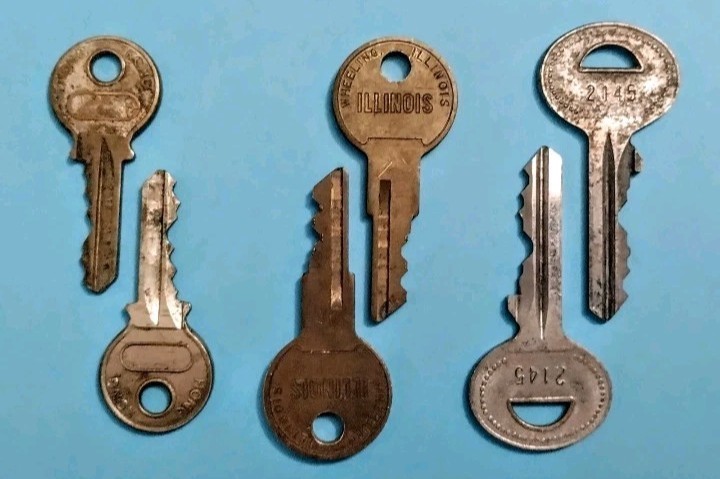 Lot Of 101 Vintage Used Keys Cut GM Master Taylor ilco Star More