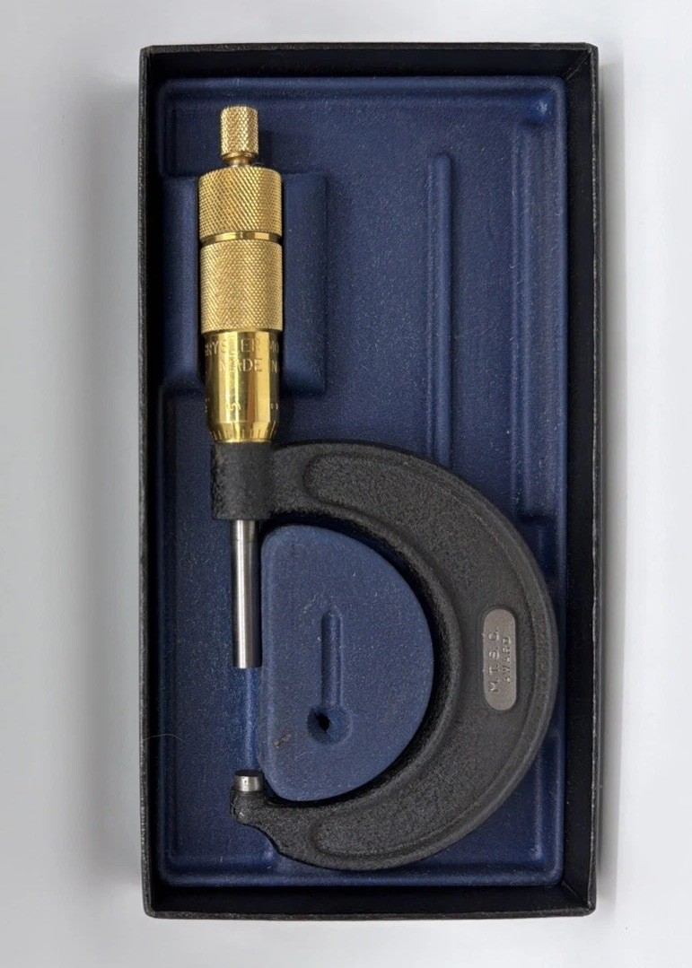 Vintage Chrysler Motor Co Master Technicians Service Conference Award Micrometer