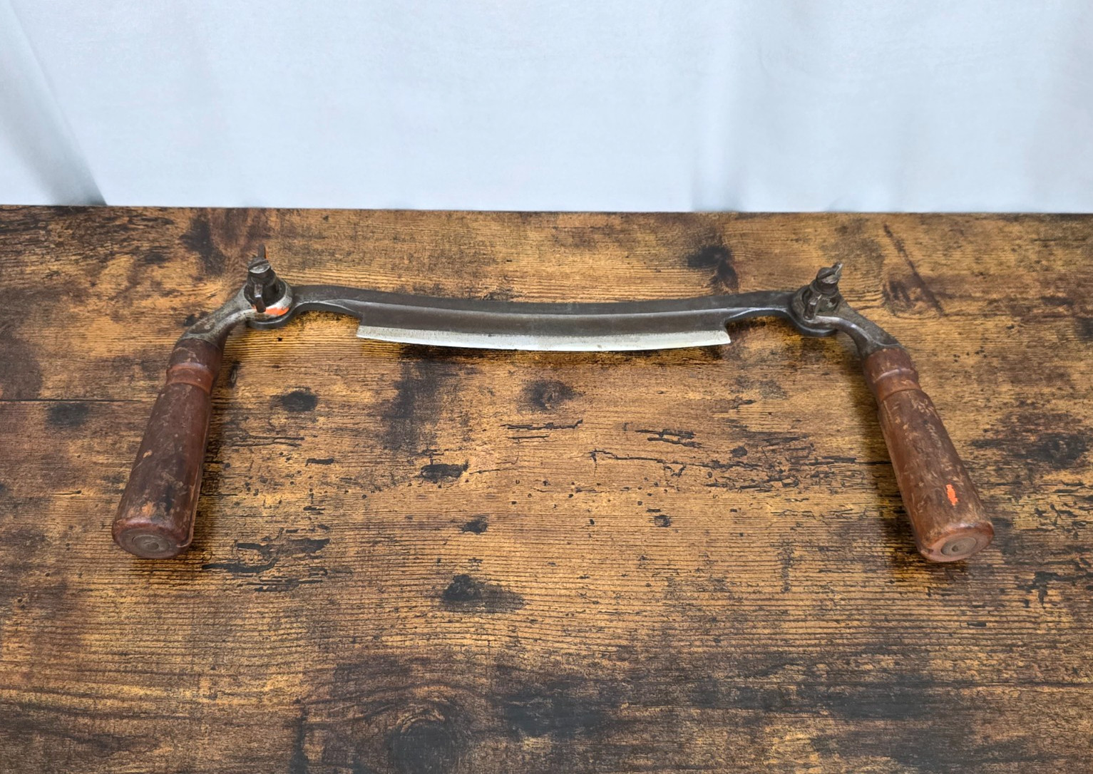 Vintage A.J. WILKINSON & CO 7 in. Double Folding Handle Draw Knife – VG+!