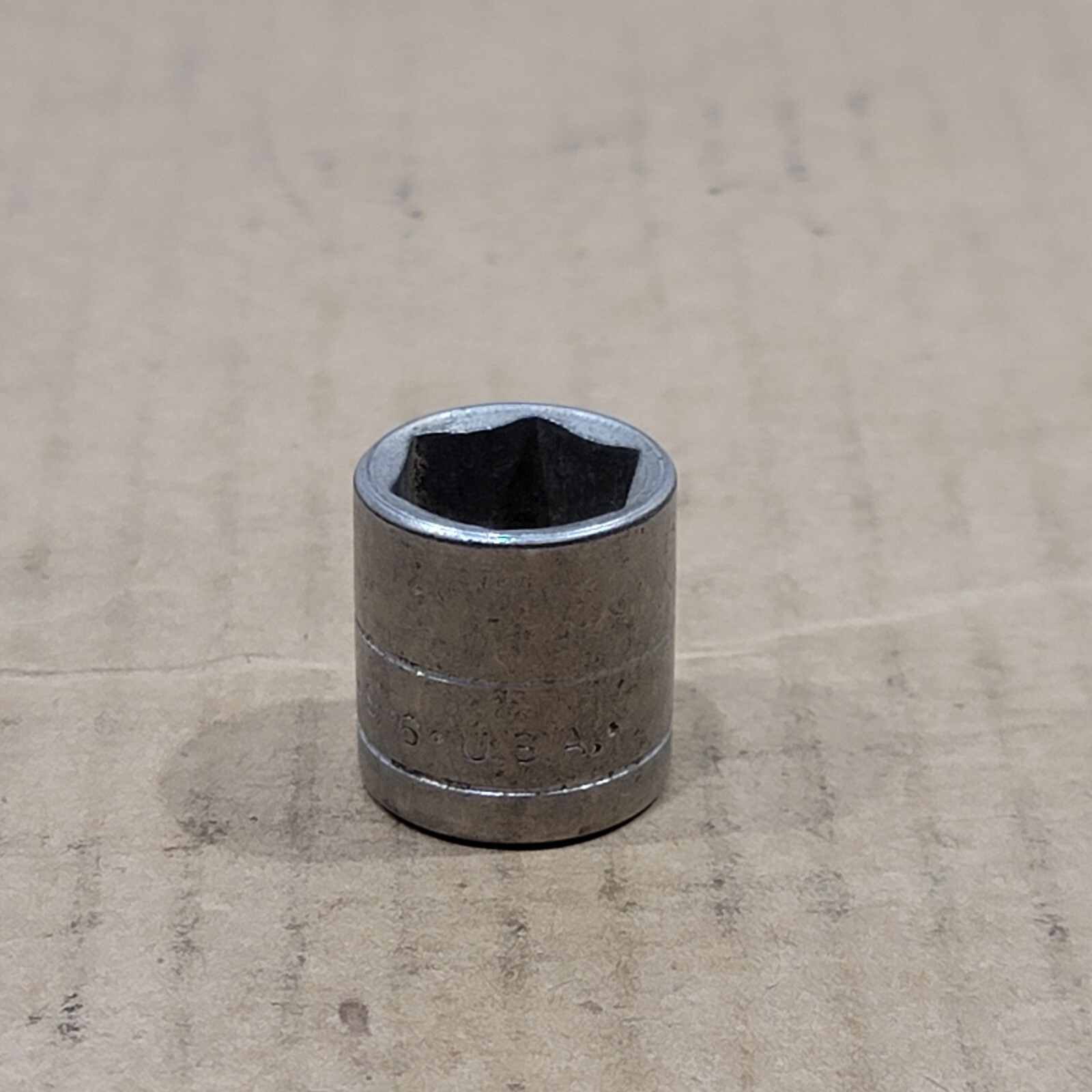 Vintage SK Tools 3/8″ drive 9/16″ 6pt Socket 45118 USA