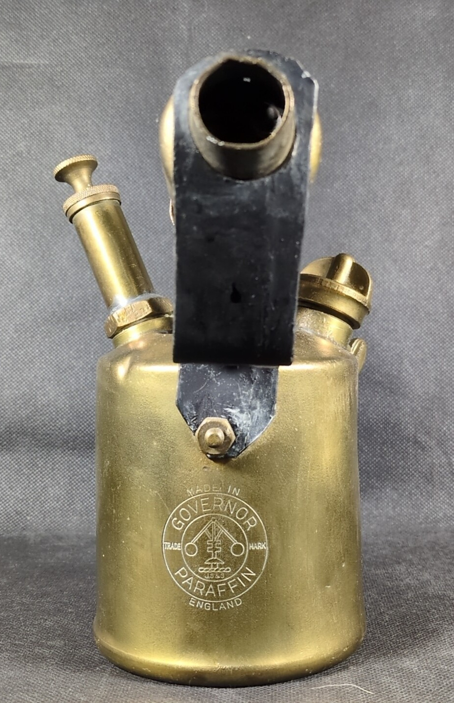 GOVERNOR Brass Paraffin Blow Torch British Made Not tested Very Collectable