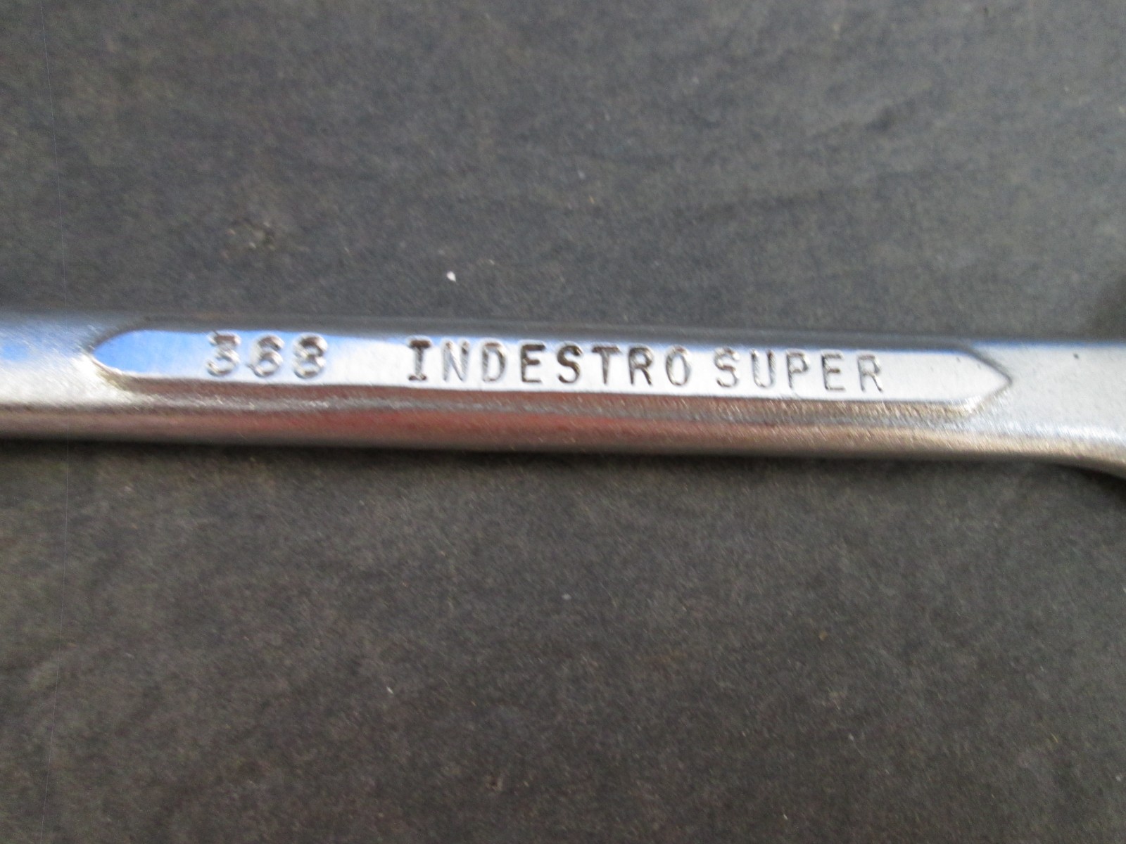 Indestro 368 Flare/Line End Wrench 3/8-7/16 USA Made C4