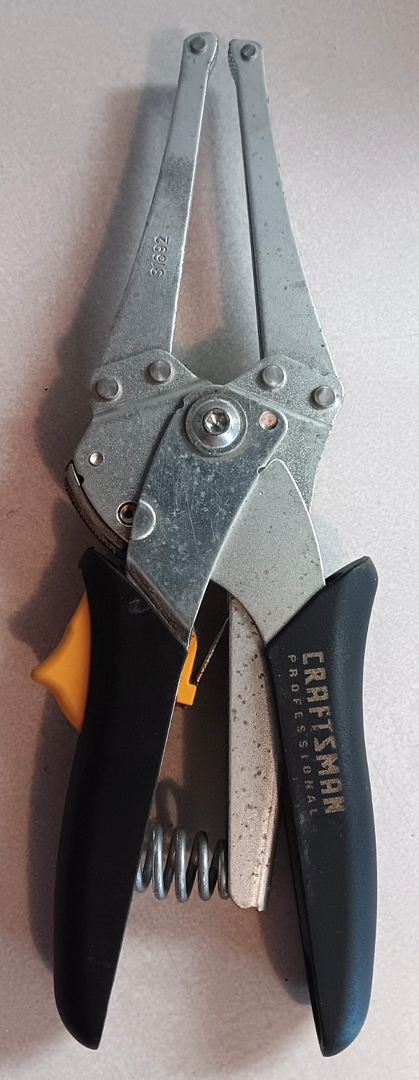 CRAFTSMAN PROFESSIONAL 31692 RATCHETING PRESSURE VARIABLE CLAMP PLIERS