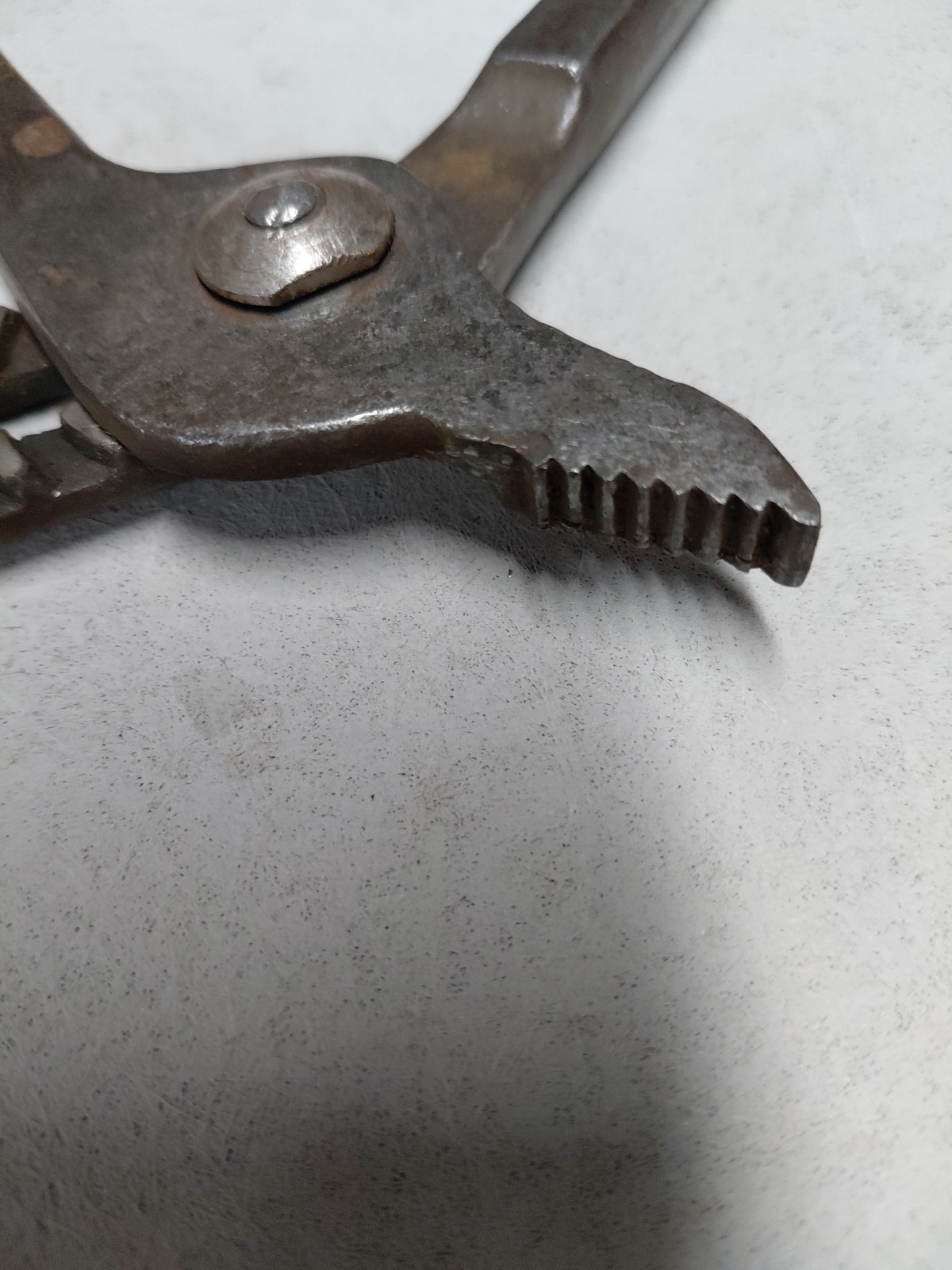Vintage Bonney Forge B-45 Made In USA Water Pump Pliers. 10″