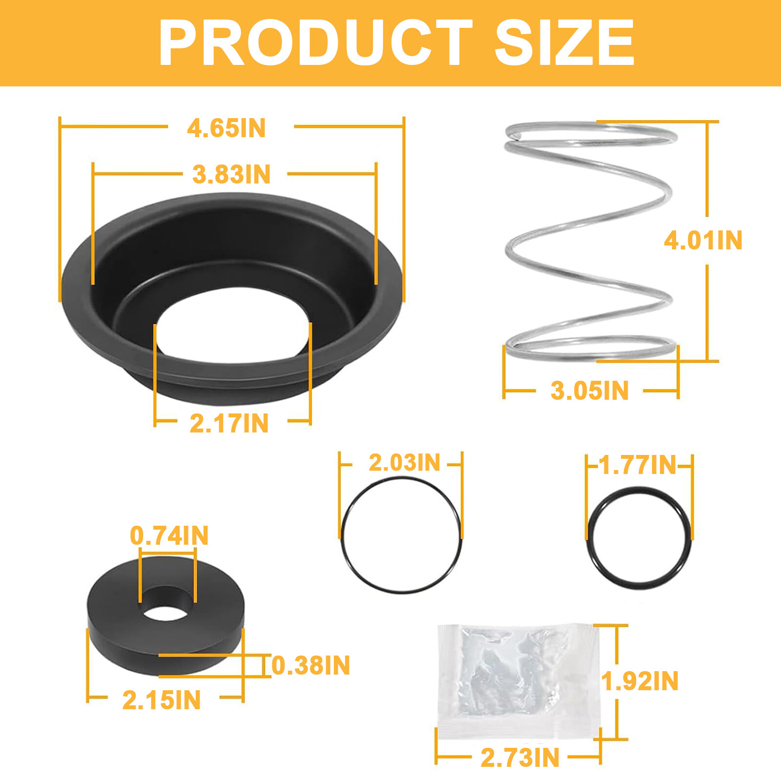 RK212-375 Complete Relief Valve Repair Kit For Wilkins 2-1/2″-6″ Models 375