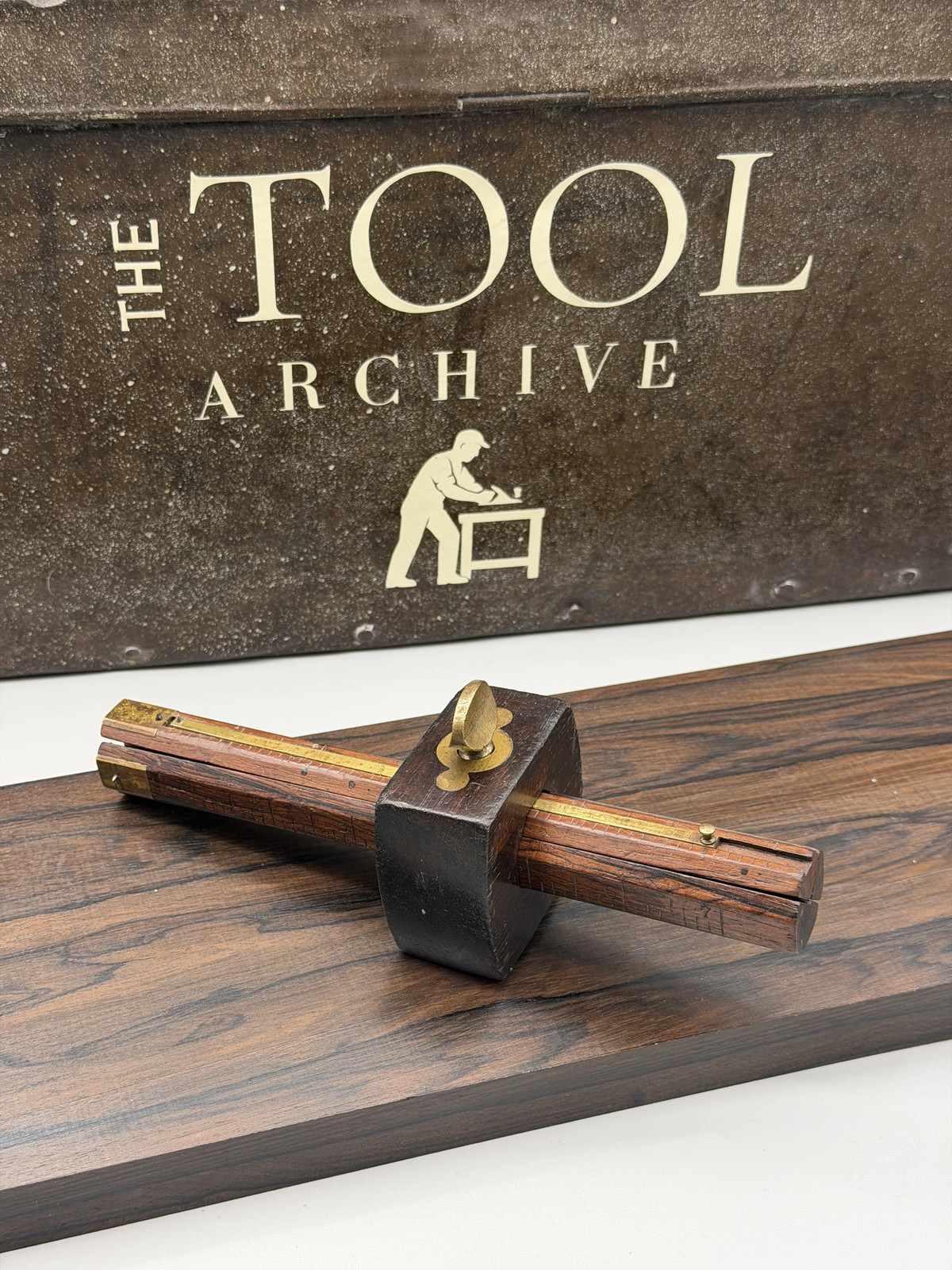 Sholl Patent Four-Stem Marking Gauge – Rosewood