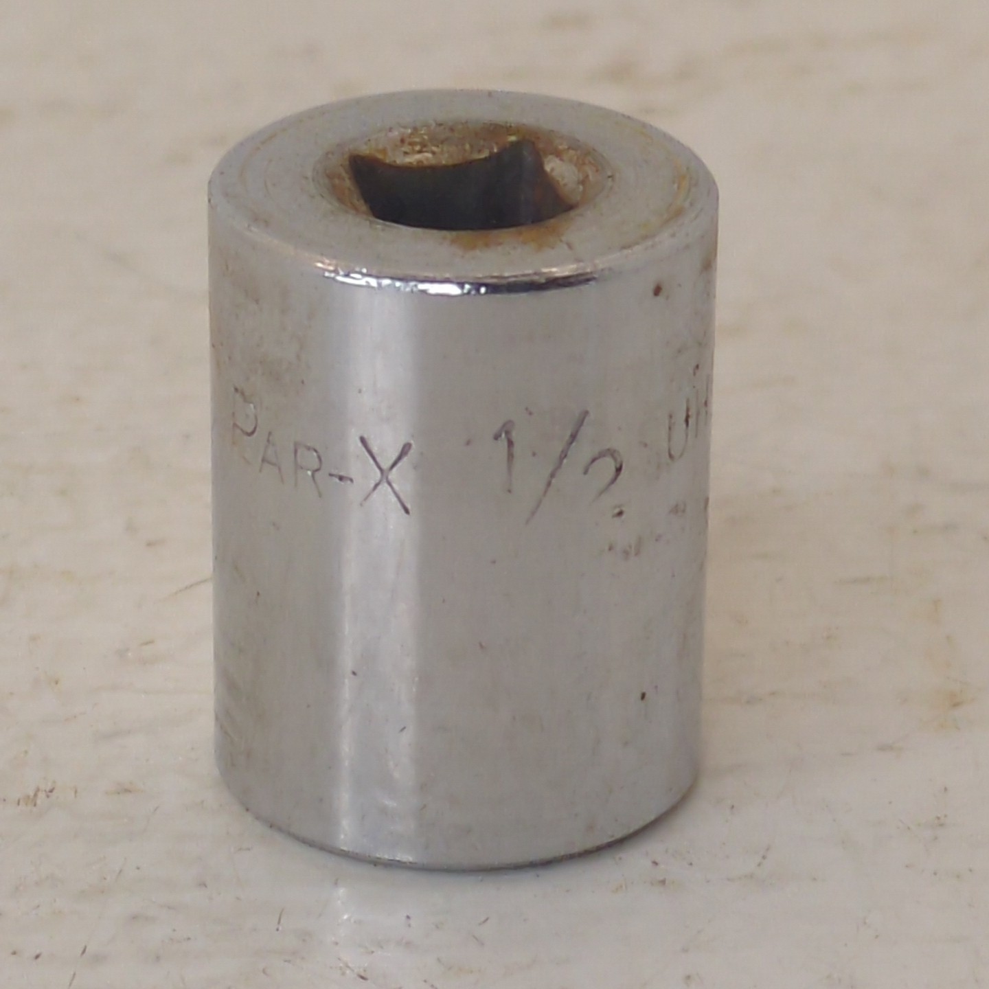 Vintage PAR-X (Snap-On) UH-16, 1/2in. 1/4” Drive 6pt Socket USA Made