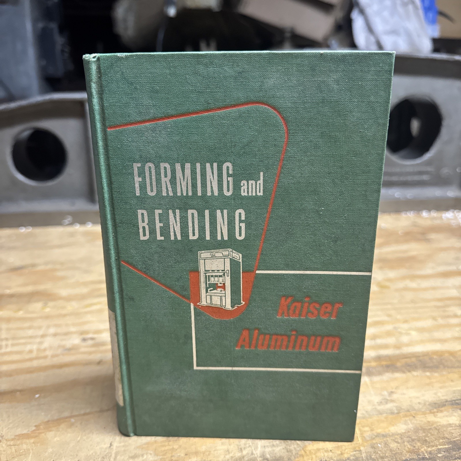 Vintage 1955 Machining Kaiser Aluminum Hardcover Book