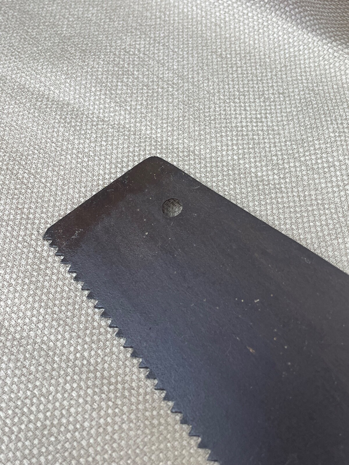 Nicholson 26″ Saw wood handle wheat pattern has 7 teeth per inch vintage