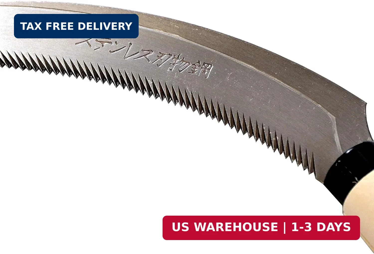 KAKURI Serrated Sickle Garden Tool 6.7″, Weeding Tool Sickle for Weeding, Harves