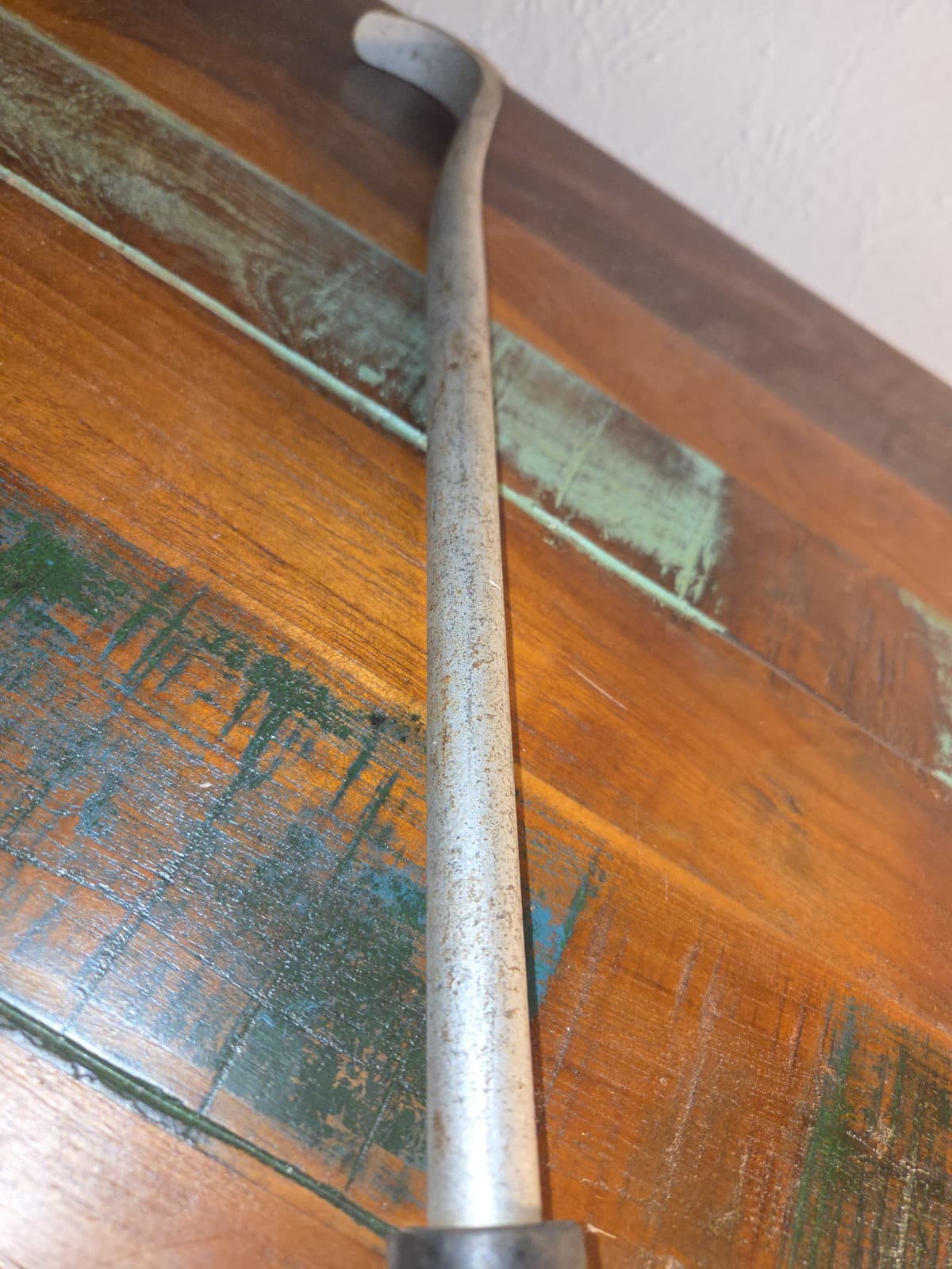 Vintage Ken-Tool T-70 Tire Spoon Iron Lever Pry Bar 18″ Akron OH Made In USA