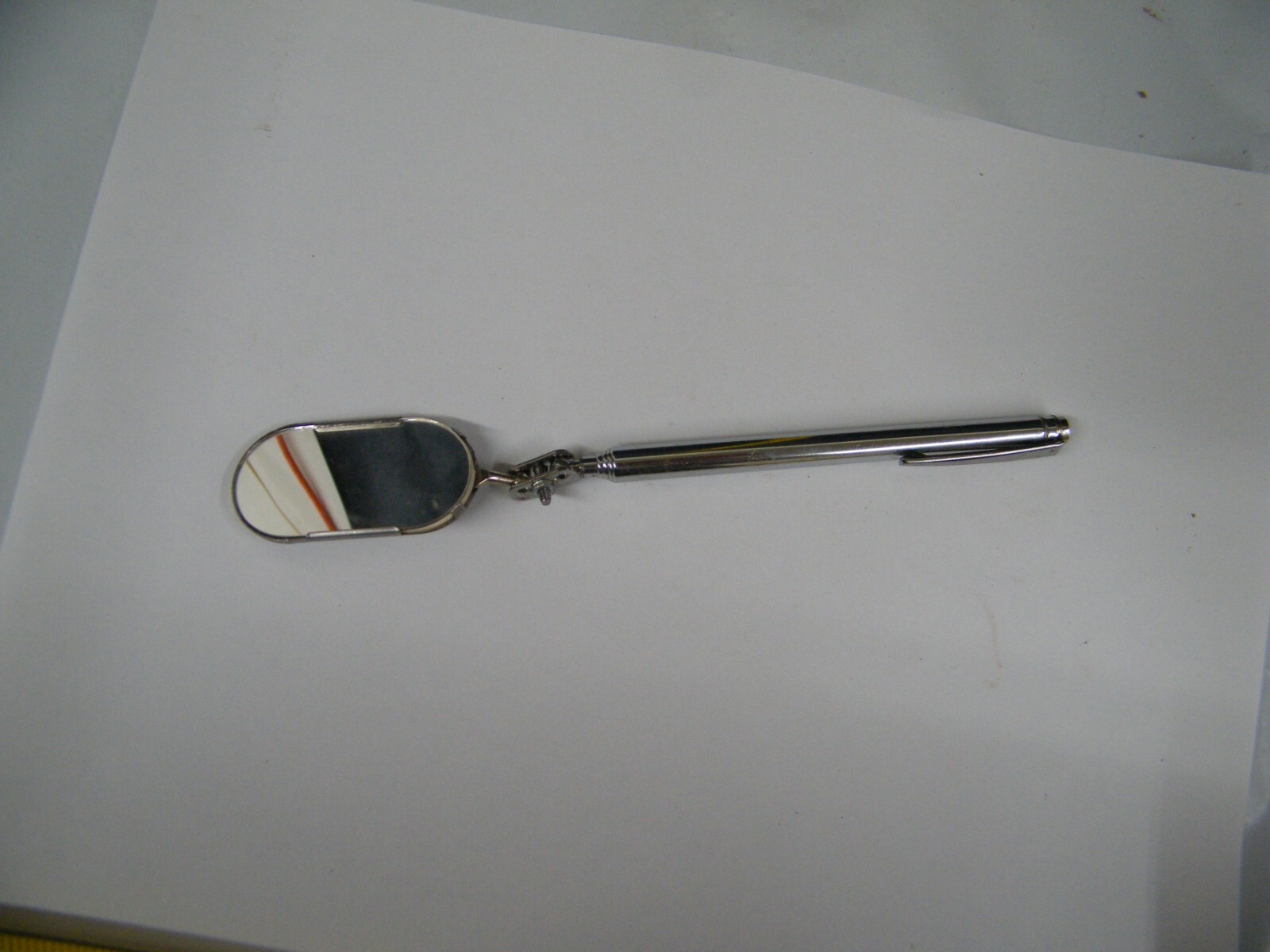 Vintage Ullman Pocket Extendable Mirror For Automotive