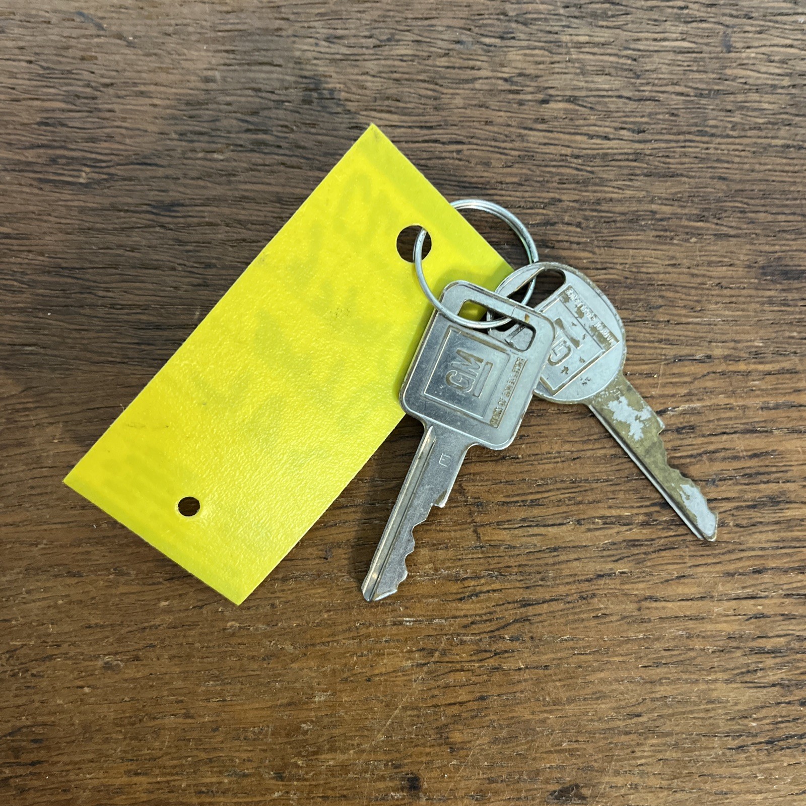 Vintage Set of Automotive Keys Lot of 2 1977 GM Buick