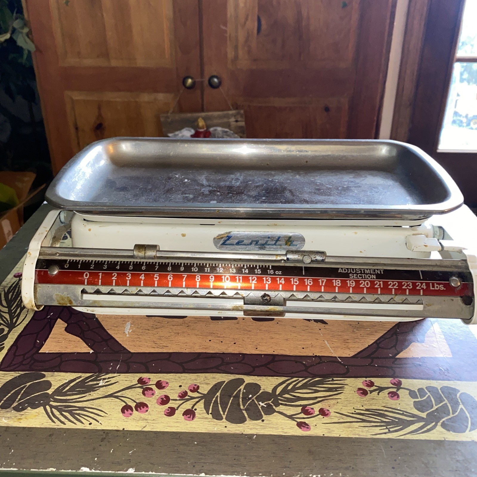 ⚖️Vintage ZENITH German Made Kitchen Scale 1960’s With Paperwork READ