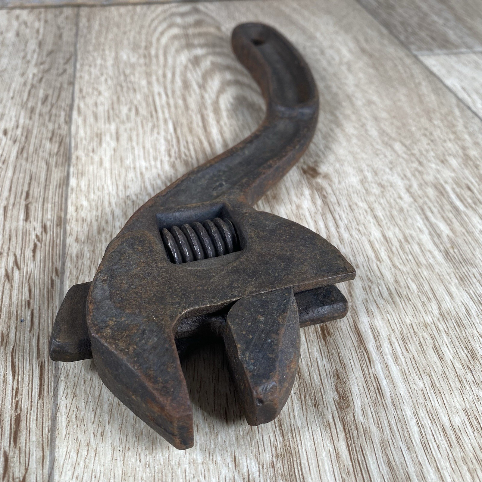 Antique Fordson Adjustable S Wrench Keystone Mfg Co. 10”