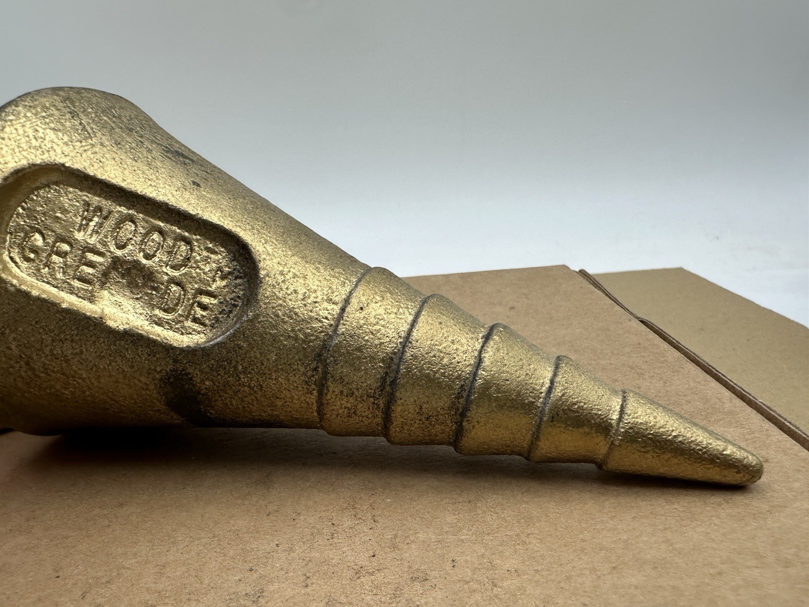 Vintage Sears 6″ Wood Grenade Log Splitter Hammer USA Made Of Steel 3 Lbs 13oz