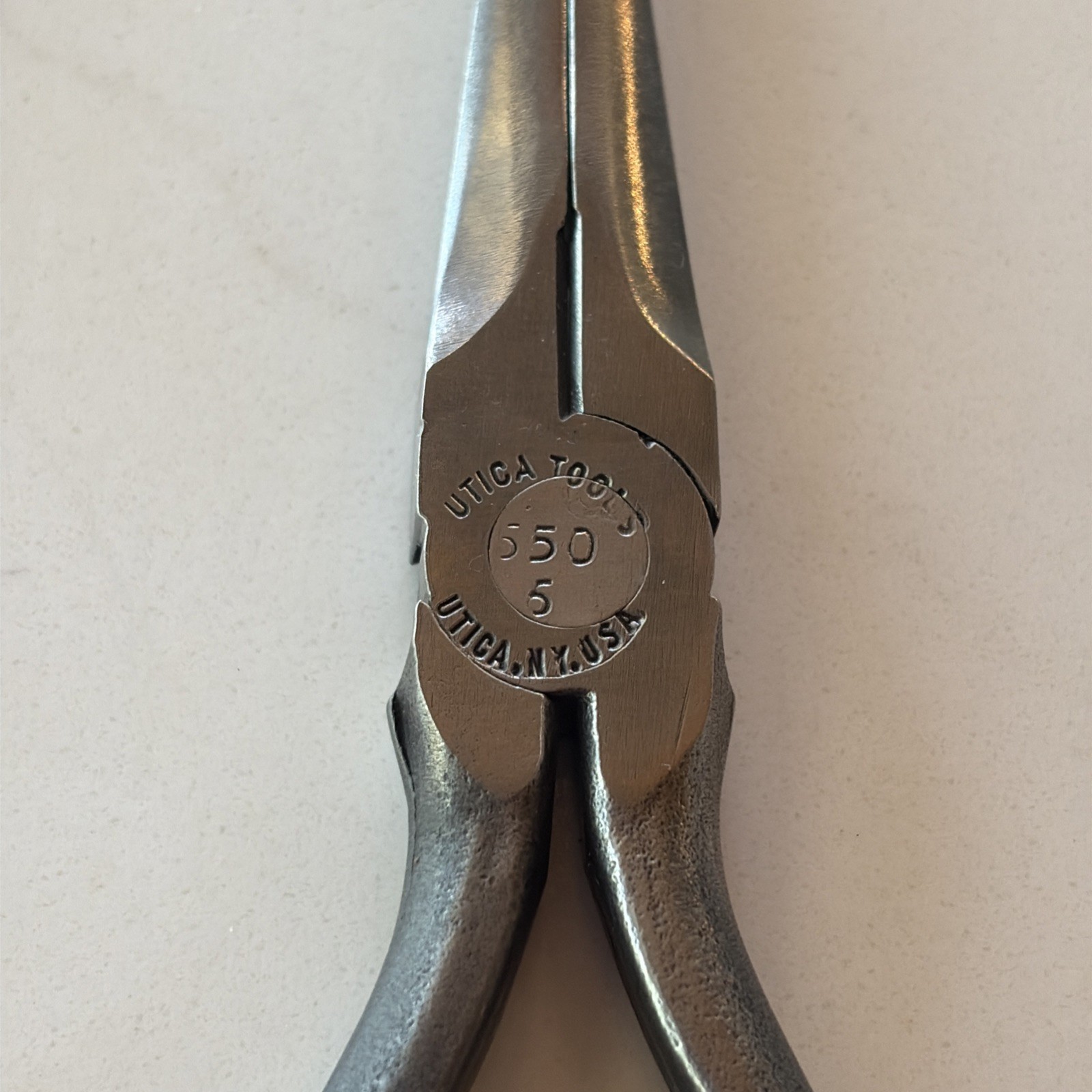 Vintage Utica Tools 650-6 Duck Bill Flat Nose Pliers With Cutter – USA