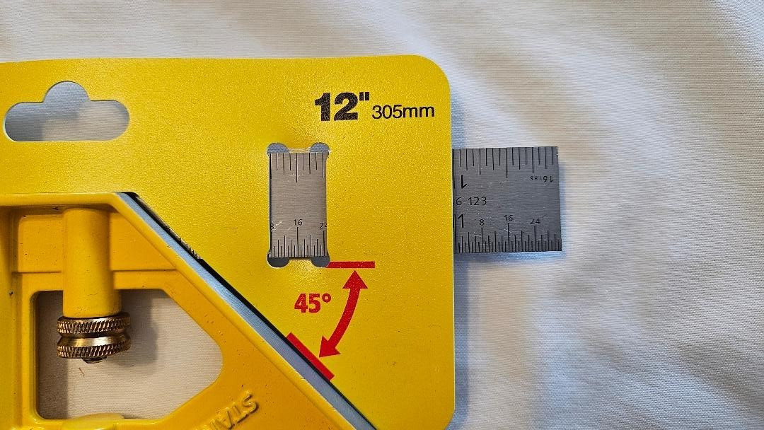 Brand New Stanley 46-123 Contractor Grade Combination Square 12″
