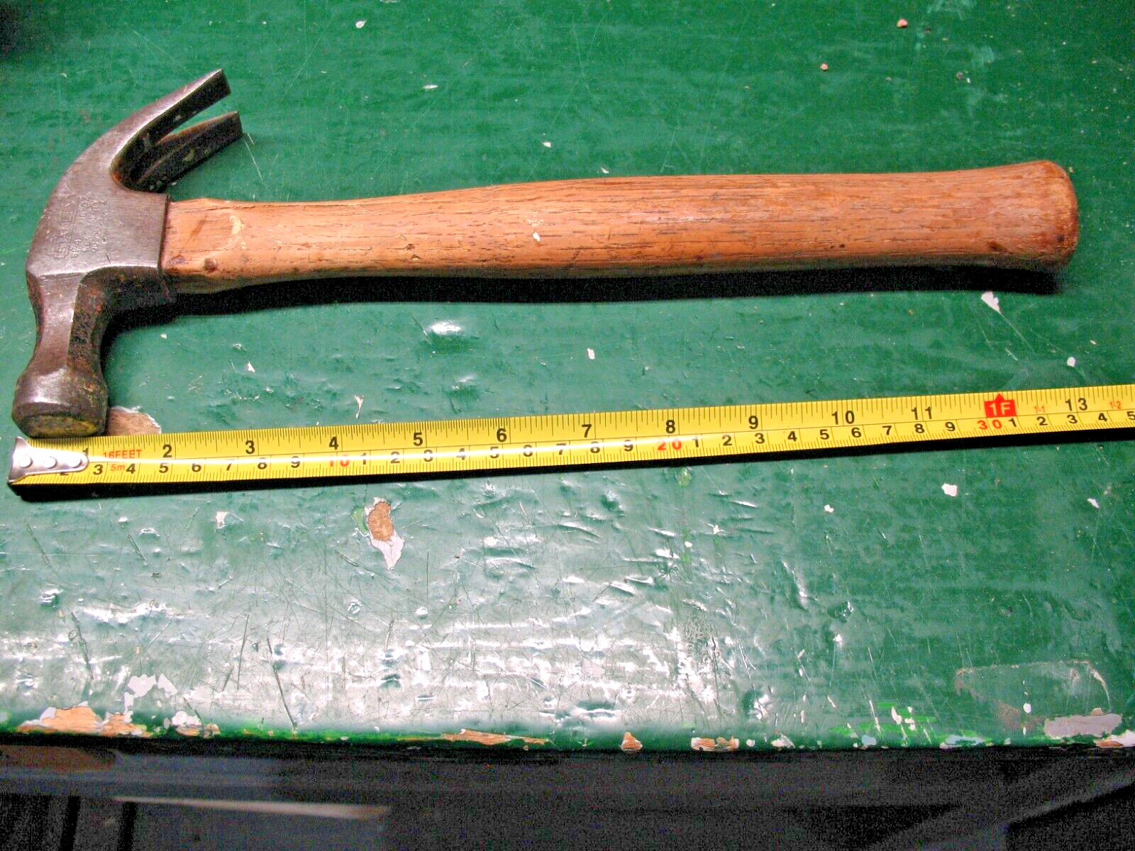 STANLEY 51 – 416 VINTage 16 oz CLAW HAMMER ORIGINAL HANDLE OLD LOGO