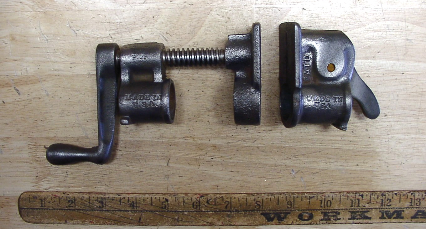 Vintage Hartford Clamp Co. Pipe Clamp Fixture For 3/4″ Threaded Pipe,VGC,L@@K!