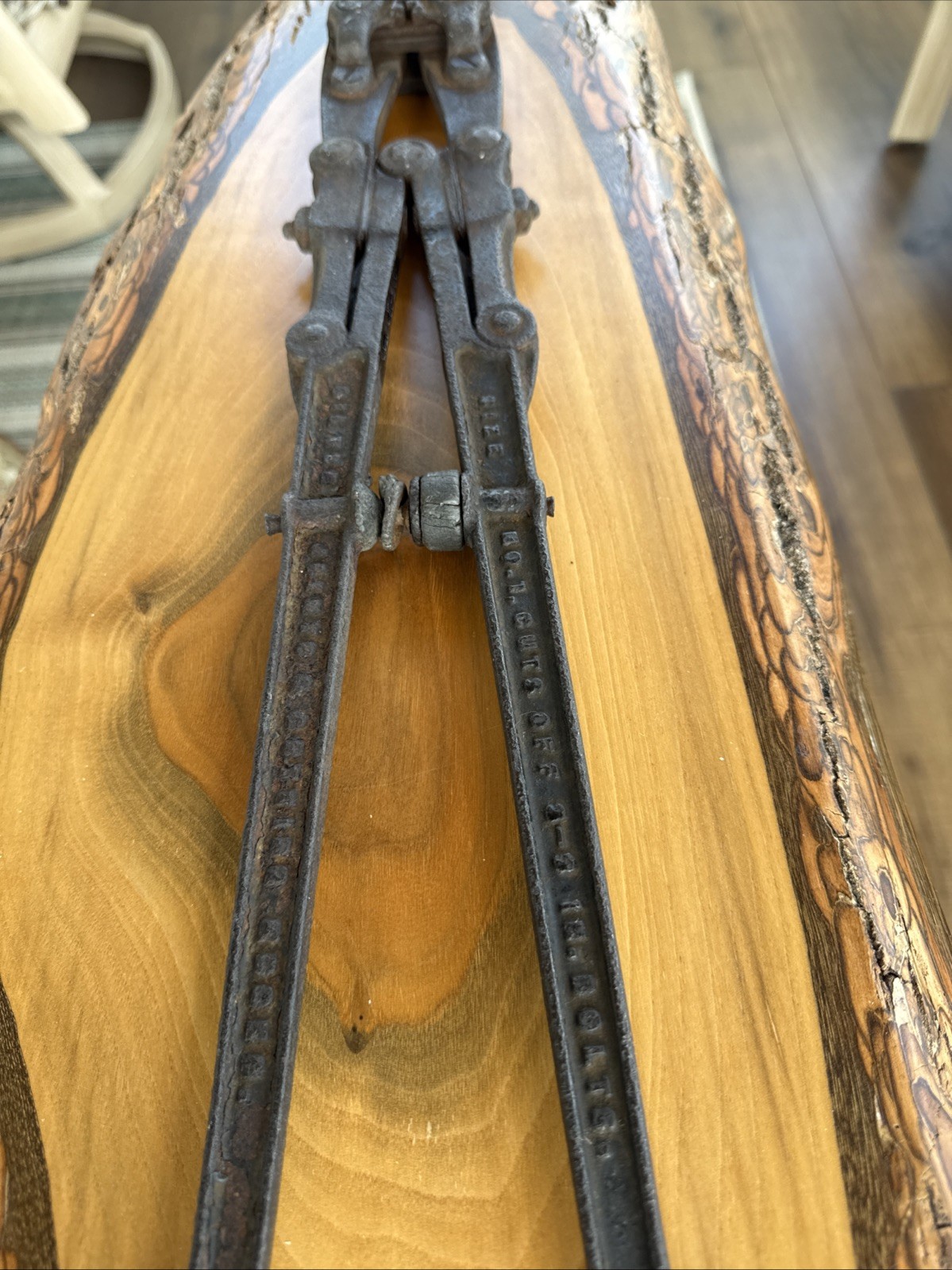 Antique Porter’s “Easy” 24 Inch Bolt Clippers Tool Size No. 1 Rare 1831 Patent