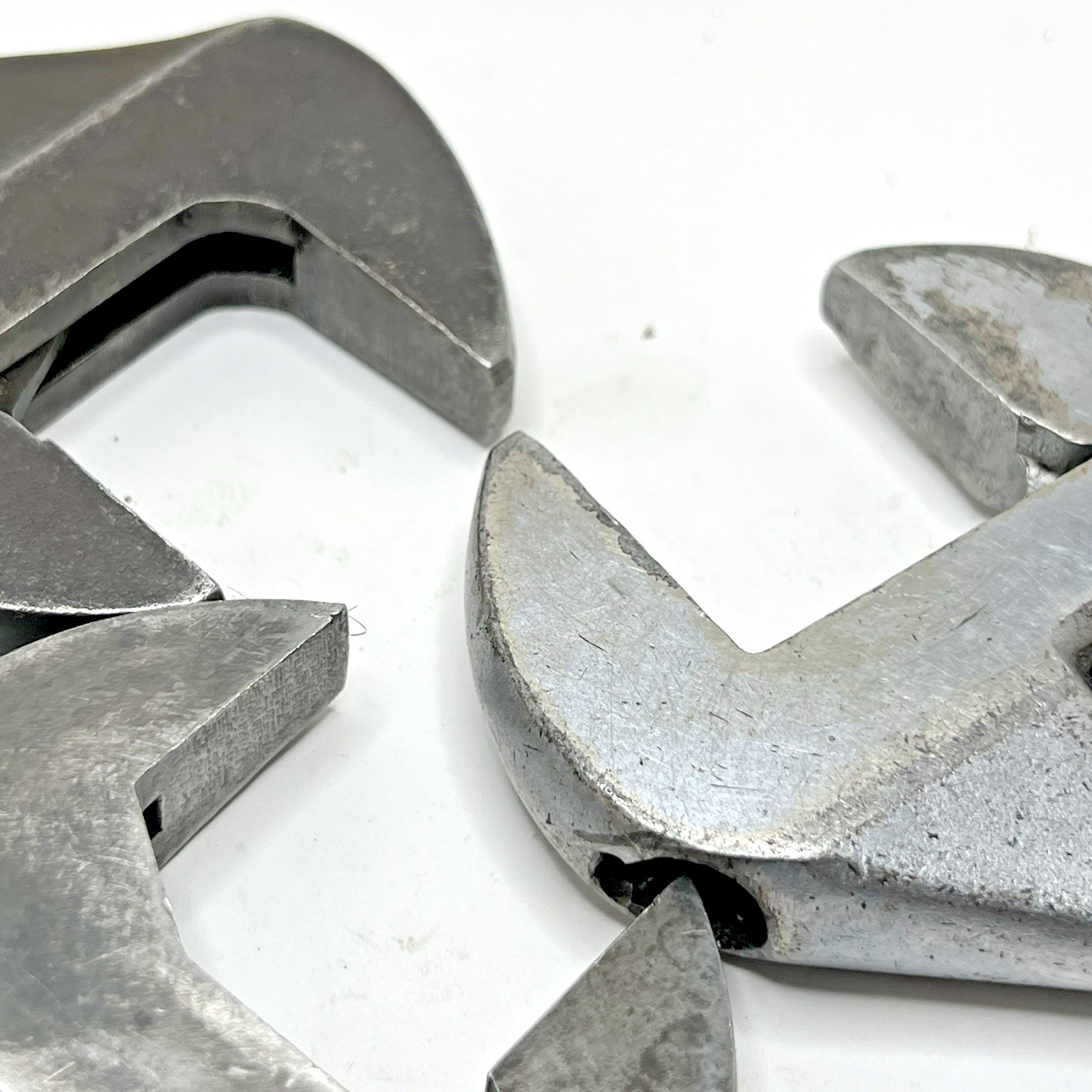3-Vintage 12″inch Heavy Duty Adjustable Wrench Set Diamond – Utica – Chevron USA