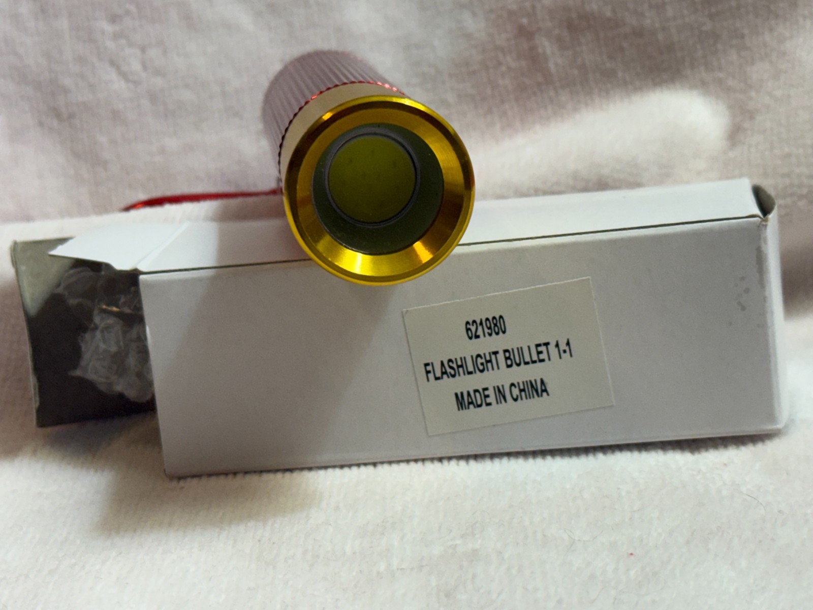 New Bullet shotgun shell flashlight keychain LED lights