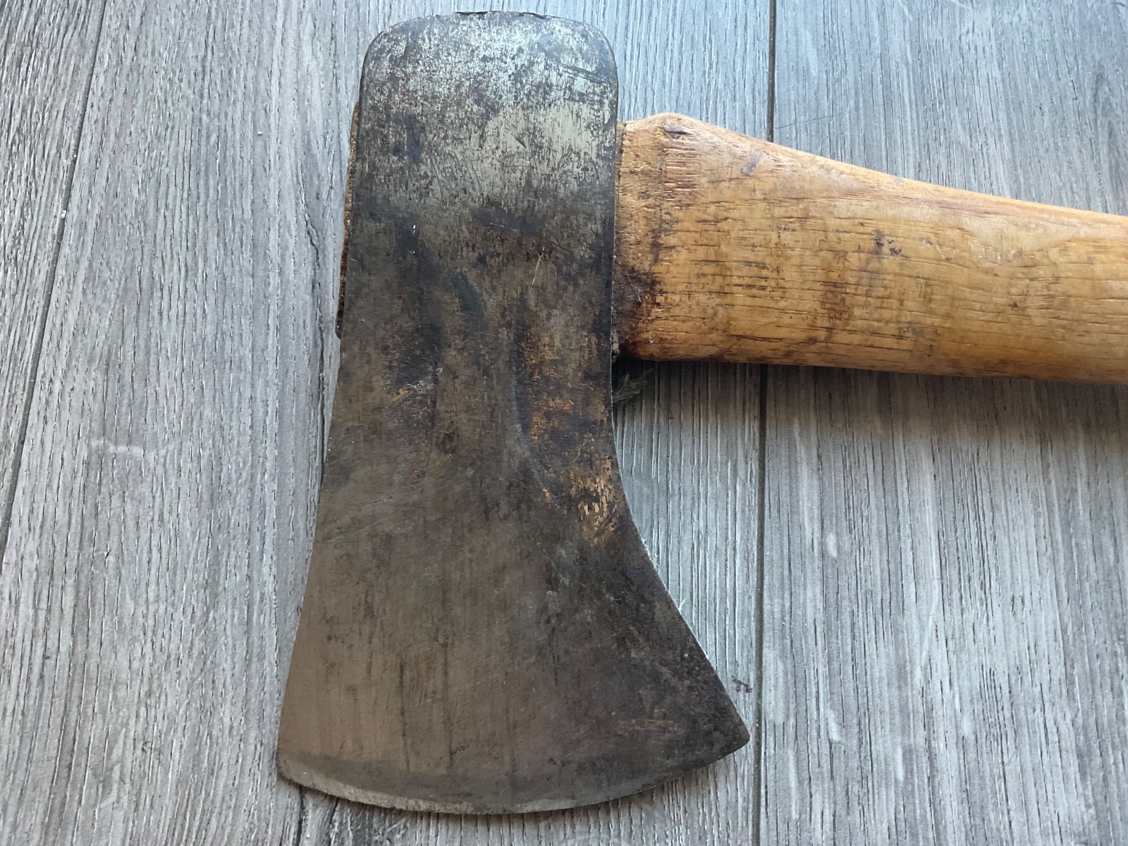NOS WOODINGS-VERONA Single Bit Axe Genuine American Hickory USA