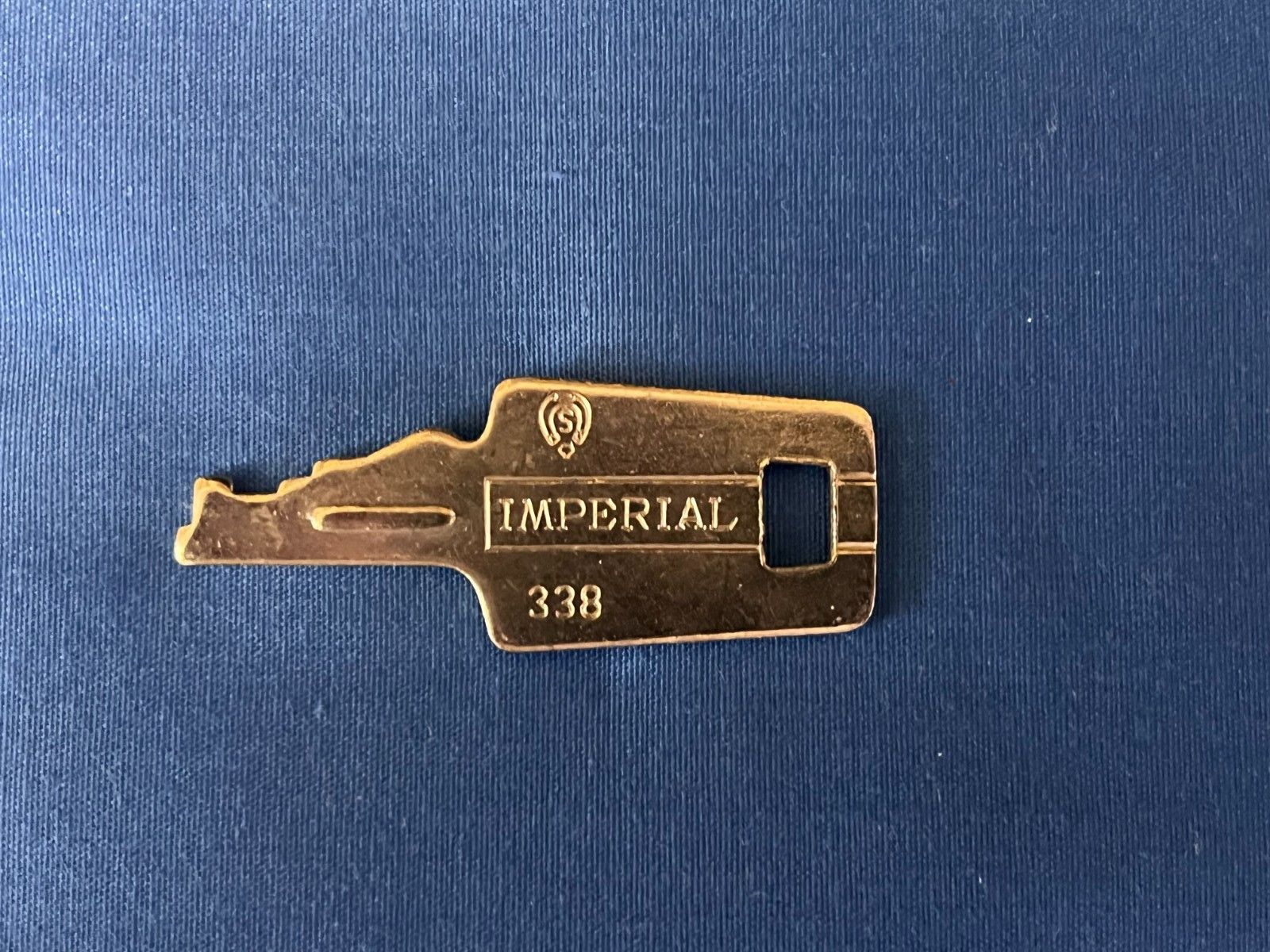 Vintage Imperial # 338 Suitcase Luggage Key
