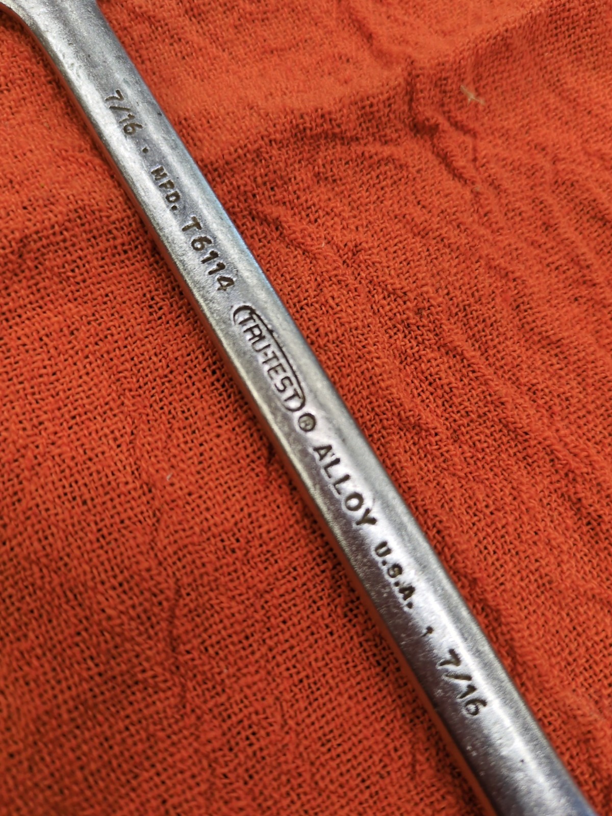 TRU-TEST T6114 7/16″ COMBINATION WRENCH USA MADE BY PROTO