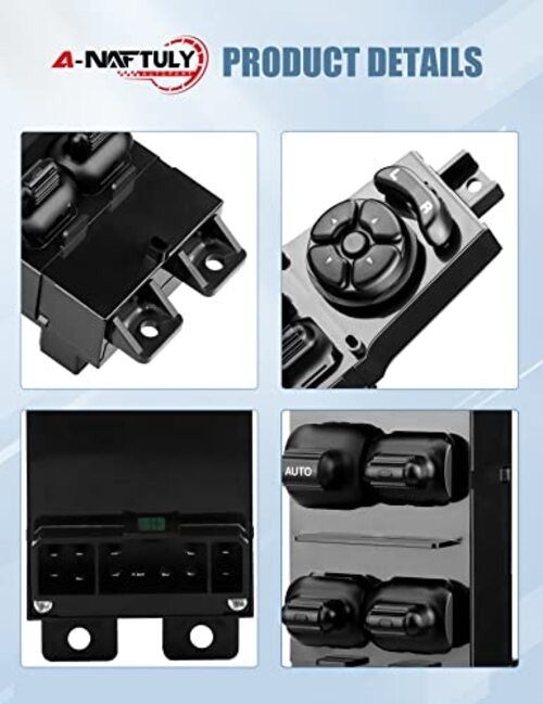 Driver Side Master Power Window Switch Replacement Fits for 2002-2010 Dodge
