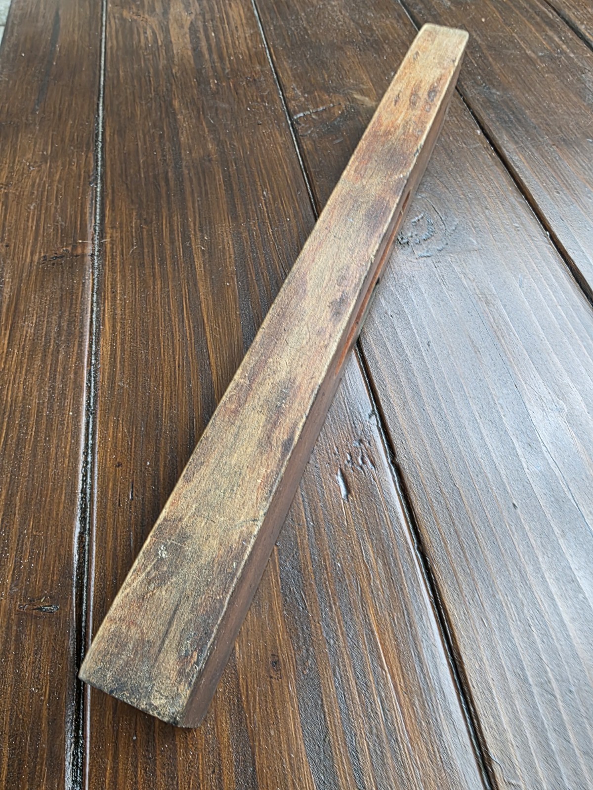 Vintage Stanley No 102 Wood and Brass 12″ Level