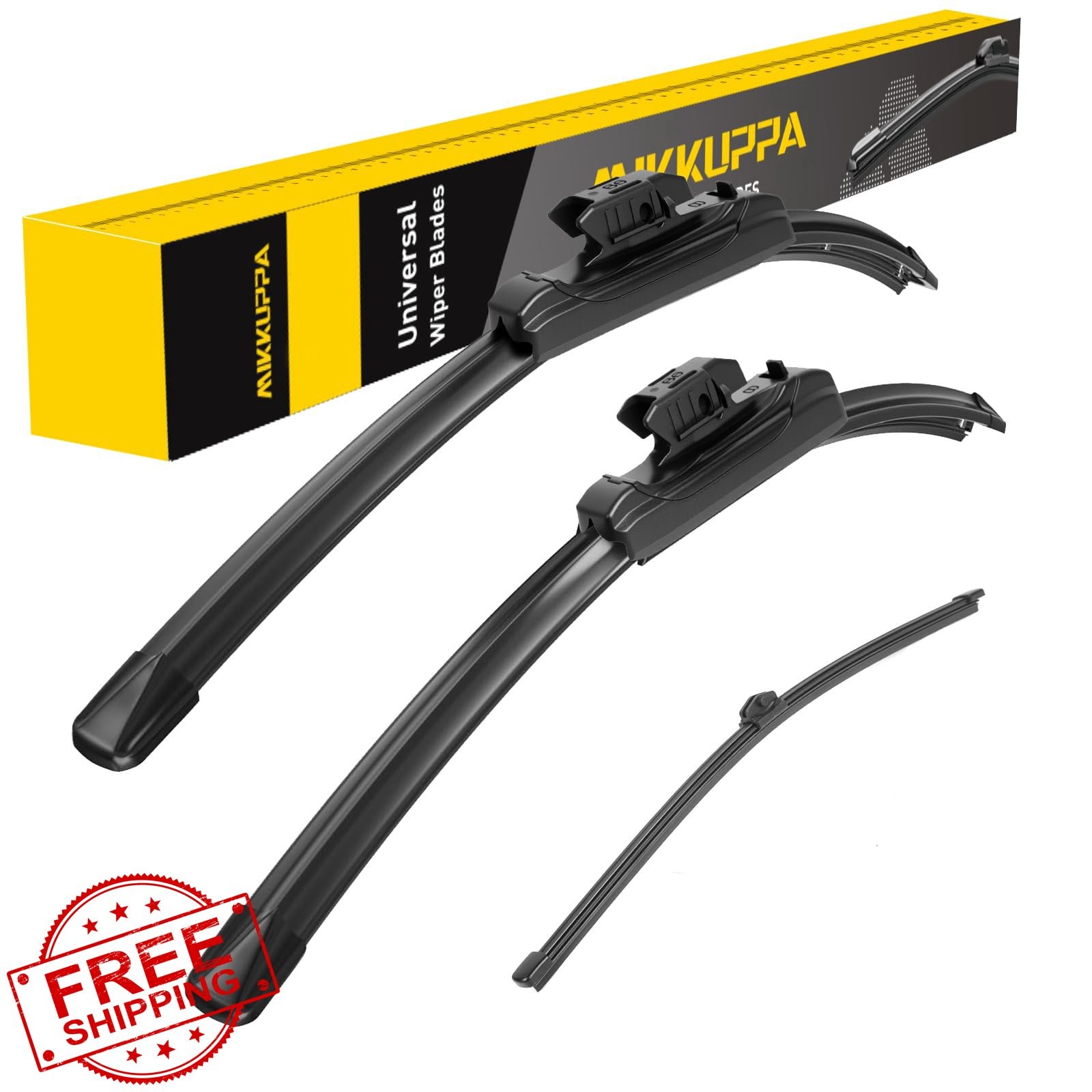 MIKKUPPA Wiper Blades BMW X2 2018-2022 24″+20″+13″
