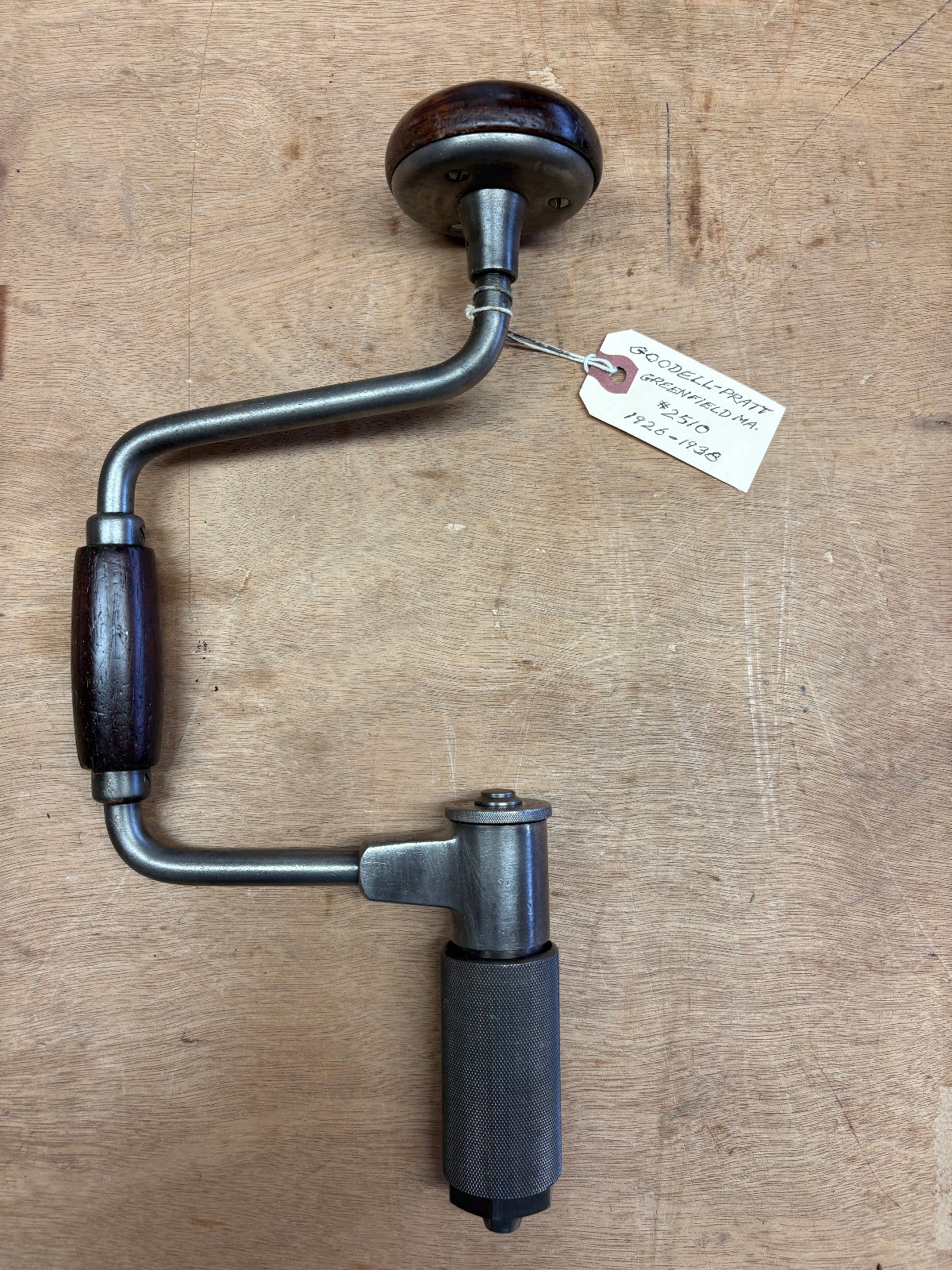 Goodell Pratt No 2510 Corner Brace 1926–1938