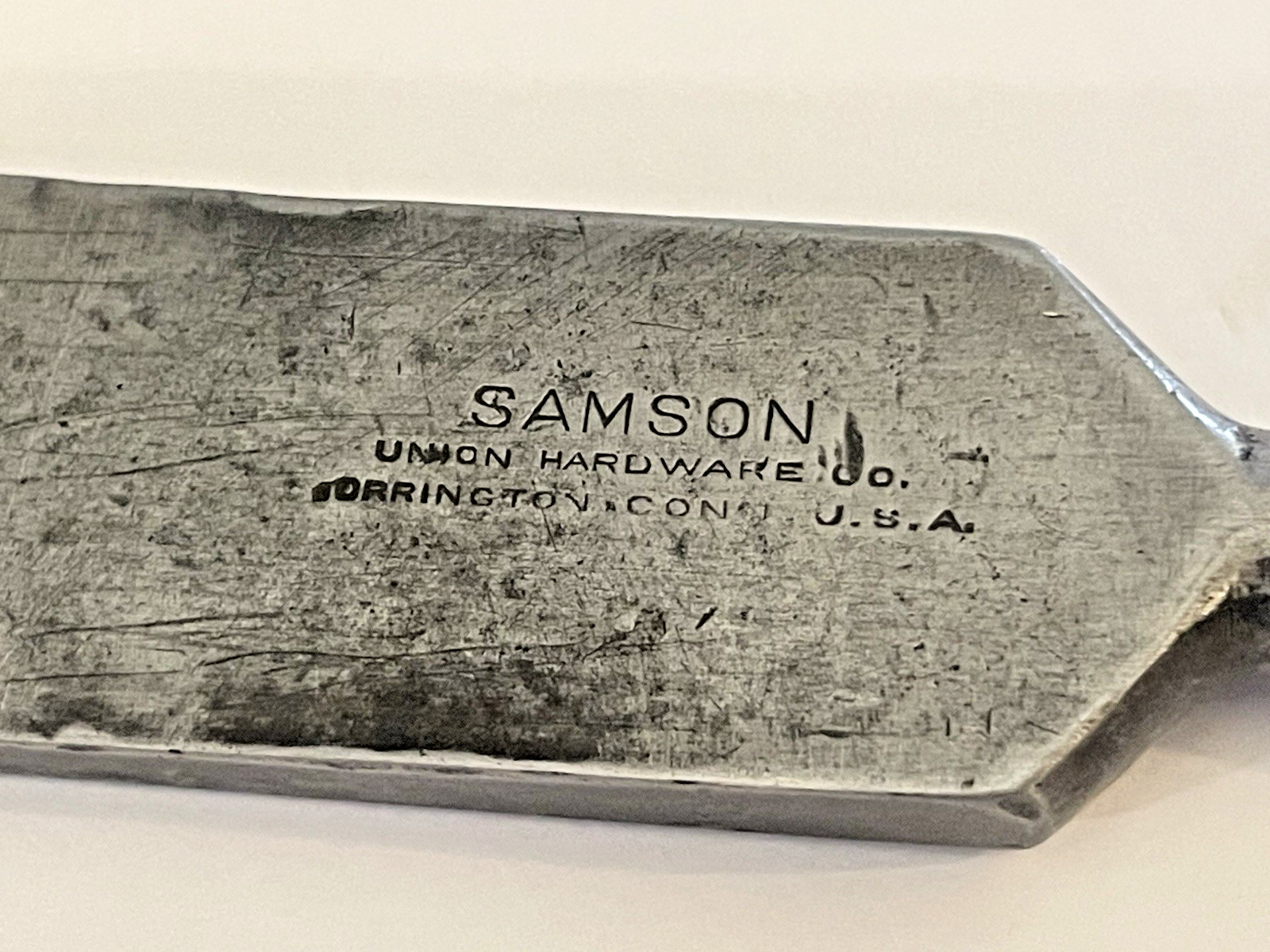 Antique Samson Union Hardware Co. 1” Edge Wood Chisel USA 🌺🌺