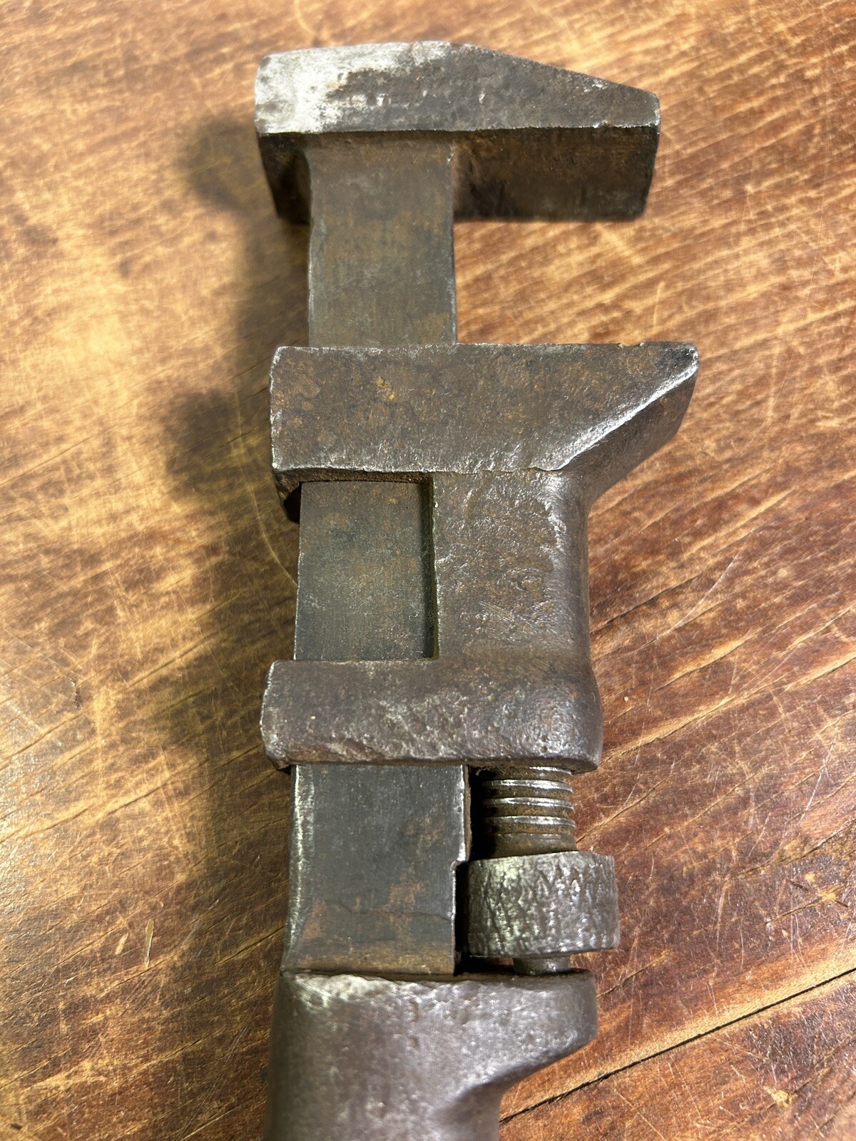 Antique Vintage Coes Wrench Co. 10.25″ Monkey Wrench Worcester Mass. USA 612