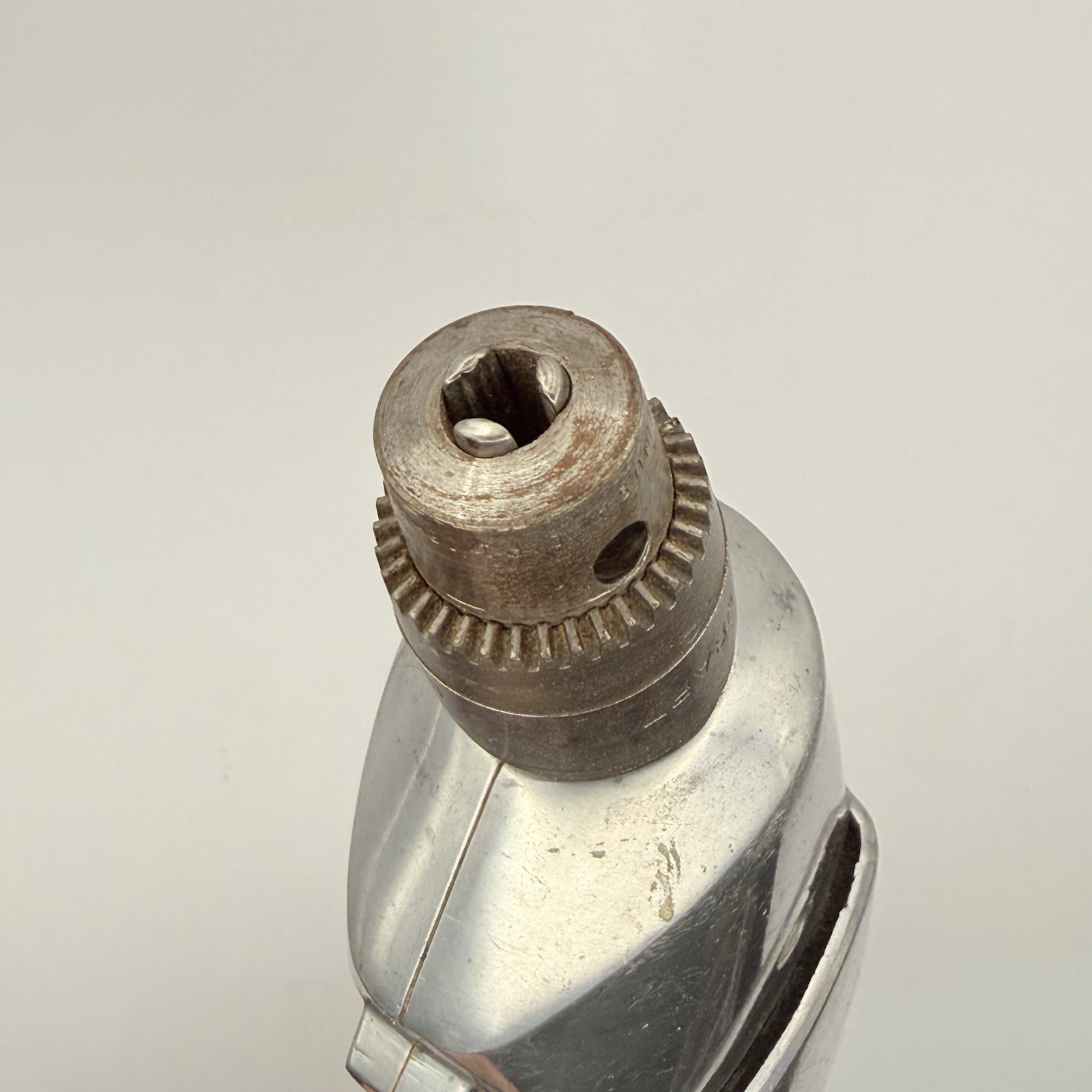 Montgomery Ward Powr Kraft 50s Vintage Electric Drill 3/8 W/ Chuck Key- Working