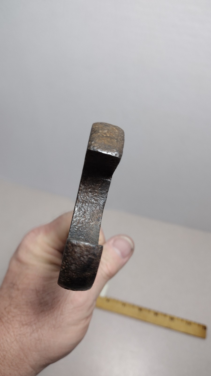 Vtg Open End Wrench 1 1/8 x 1 1/4 x 11.5” Industrial, Steampunk USA (v268