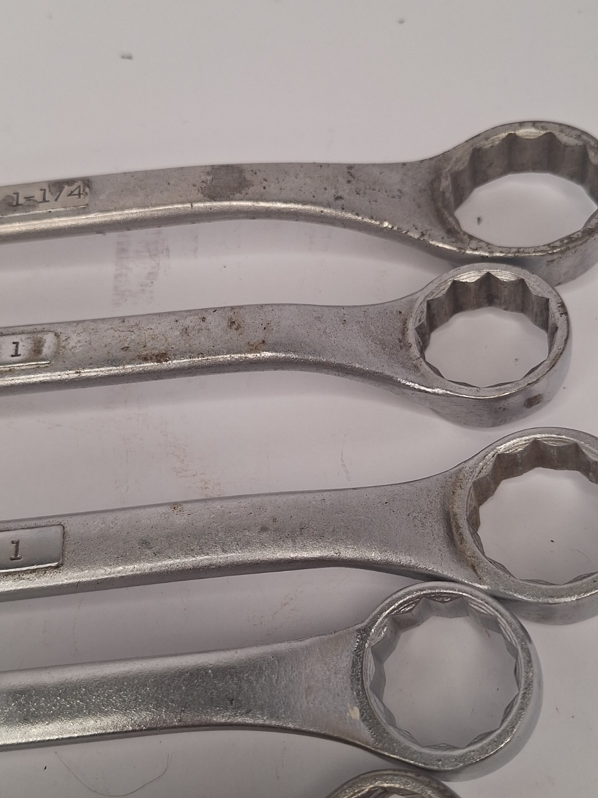 Vintage Craftsman USA Double Box End Wrench Set 9 Pieces =V= Series SAE (AA3)