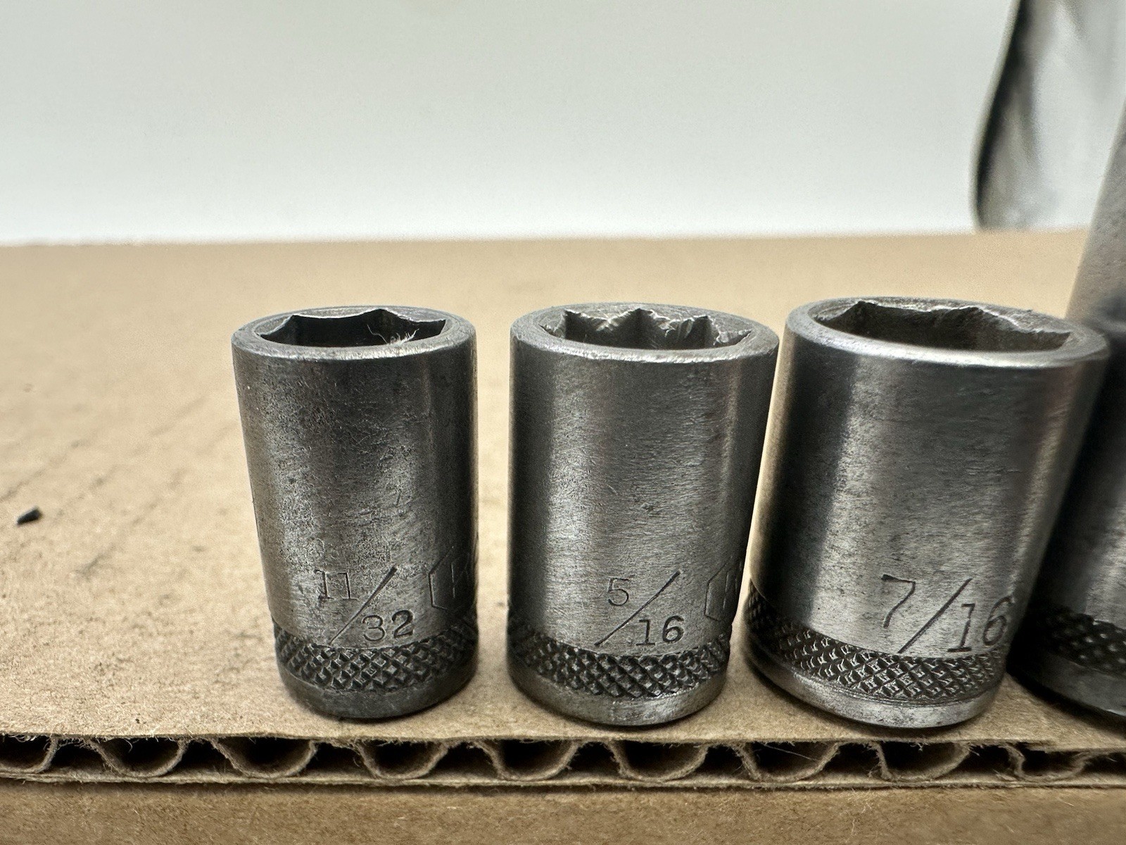 Craftsman Circle H Socket Set Lot 1/4” And 3/8” Drive 6/8/12pt Mix Made In USA
