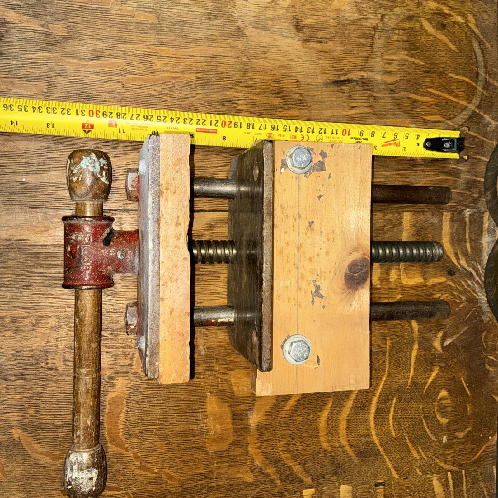 Columbian Woodcraft #6-C woodworking Vise Working Condition