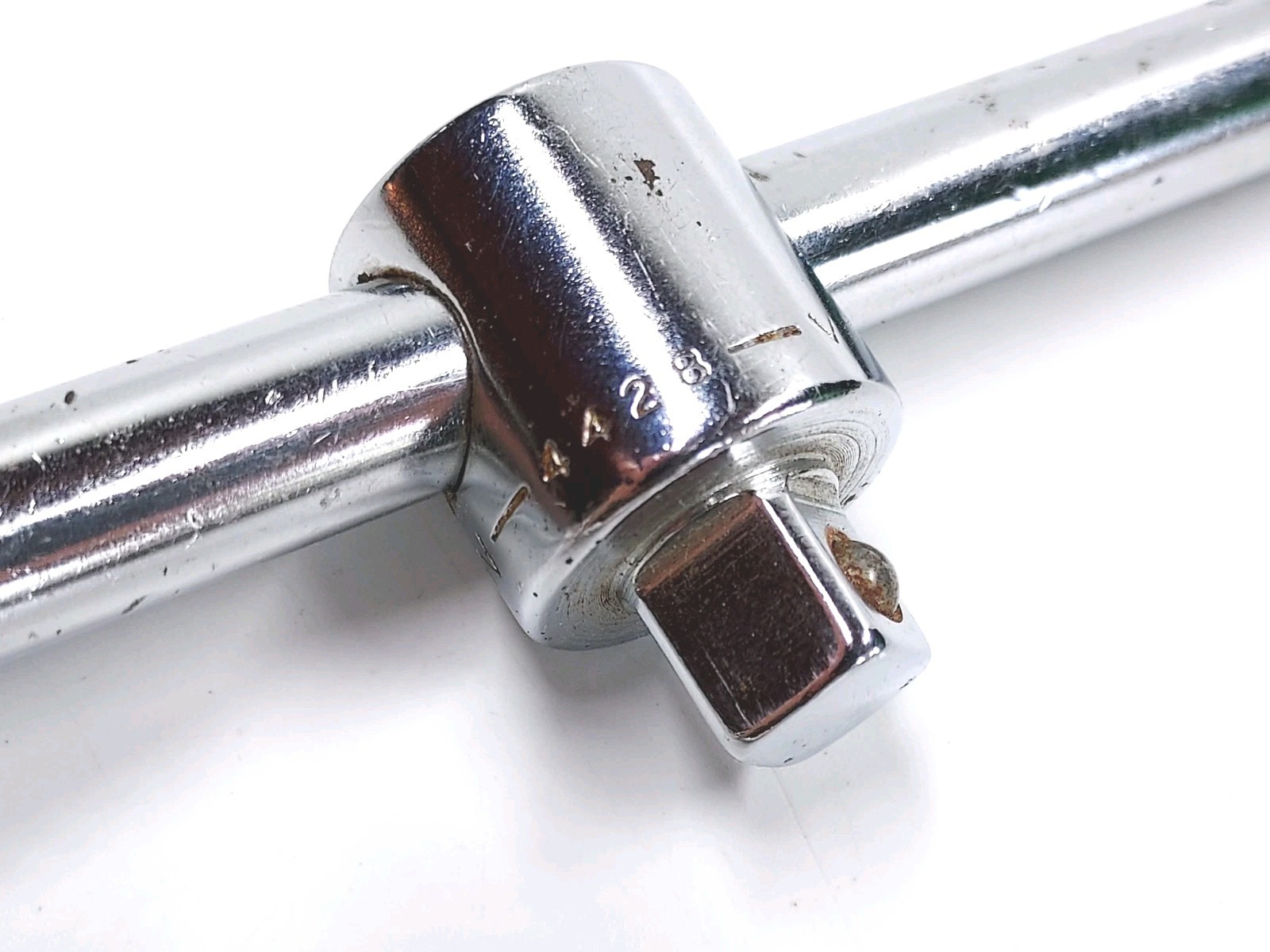 CRAFTSMAN 4428 -V- Series 3/8″ Drive Sliding T-Handle Breaker Bar 7″ Vintage USA