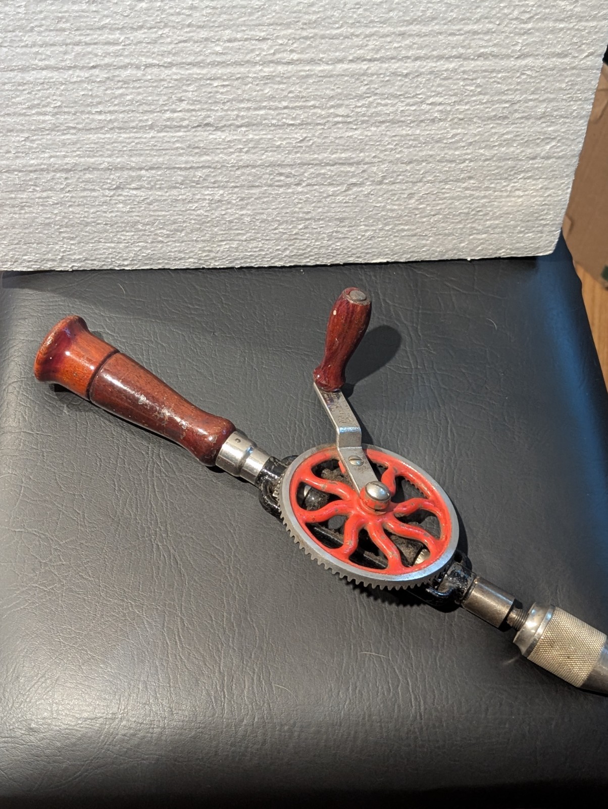 VINTAGE MILLERS FALLS #2 HAND DRILL – EGGBEATER STYLE – USED