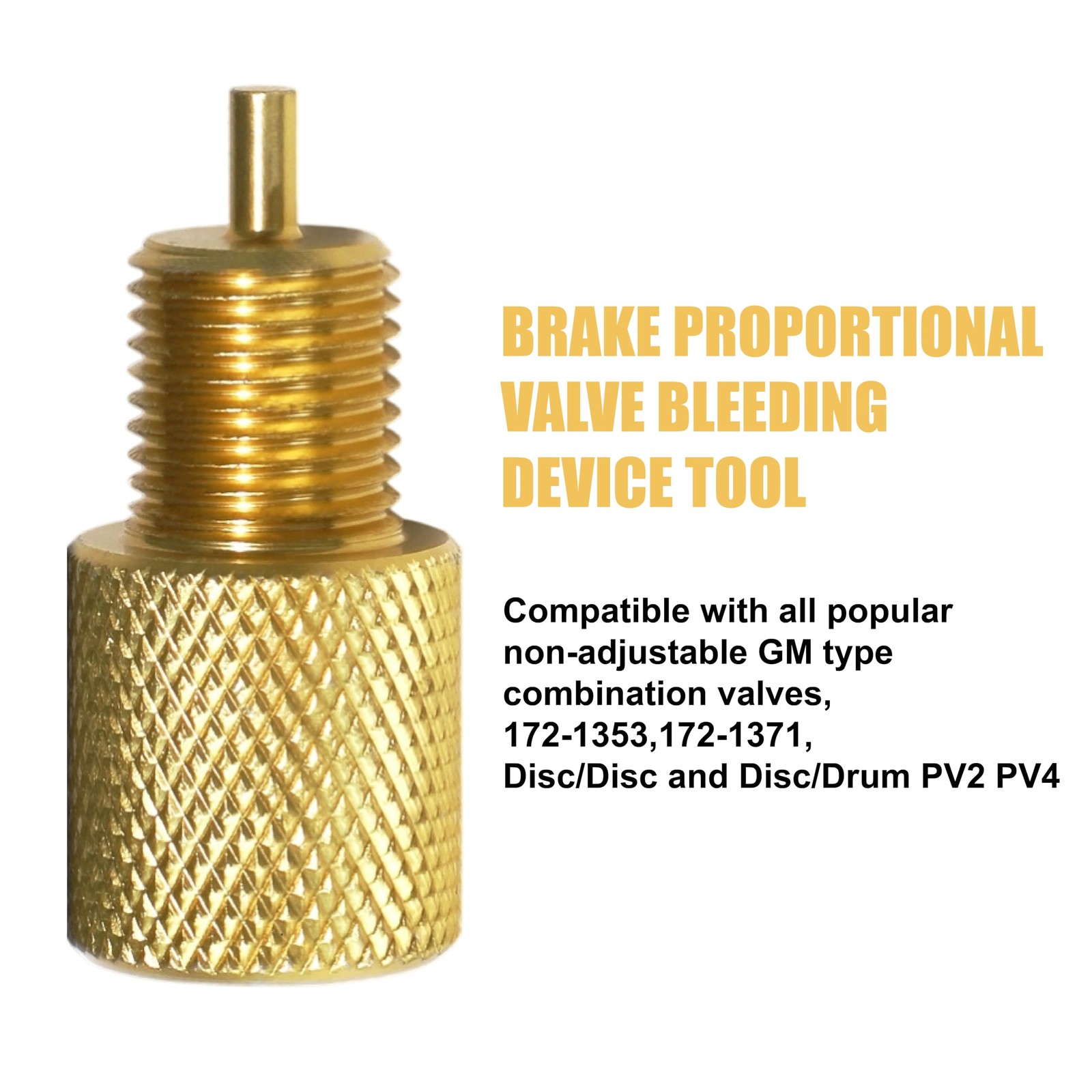 Brake Proportioning Valve Bleeder Tool, Drum Brake Tool Compatible with AC De…